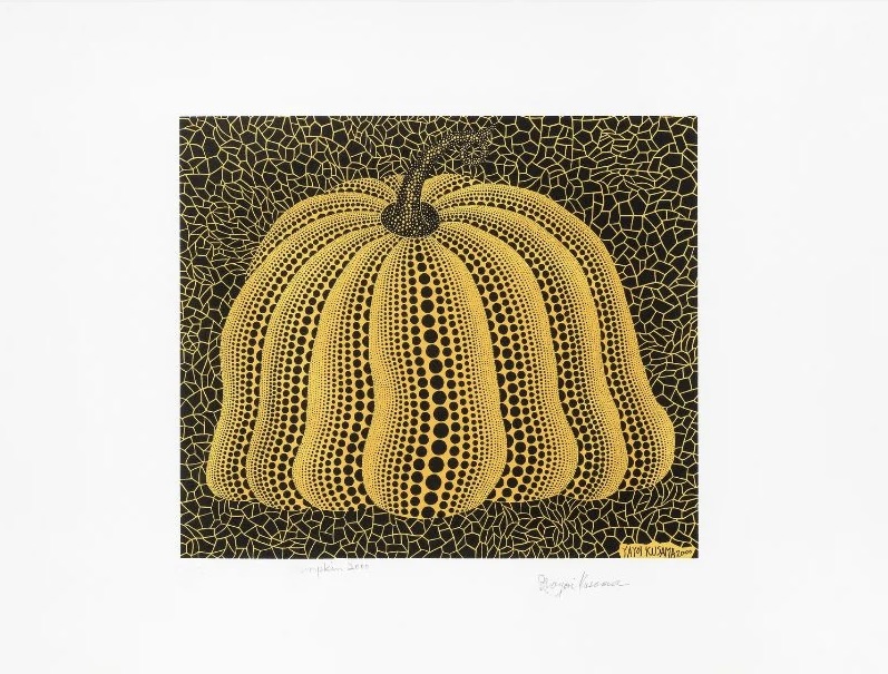 Yayoi Kusama – Pumpkin 2000 (Yellow), 2000 – Screen-print