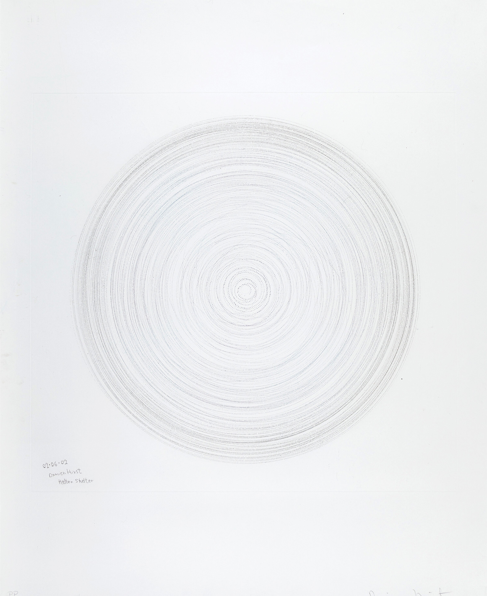 Damien Hirst – Helter Skelter, 2002 – Etching