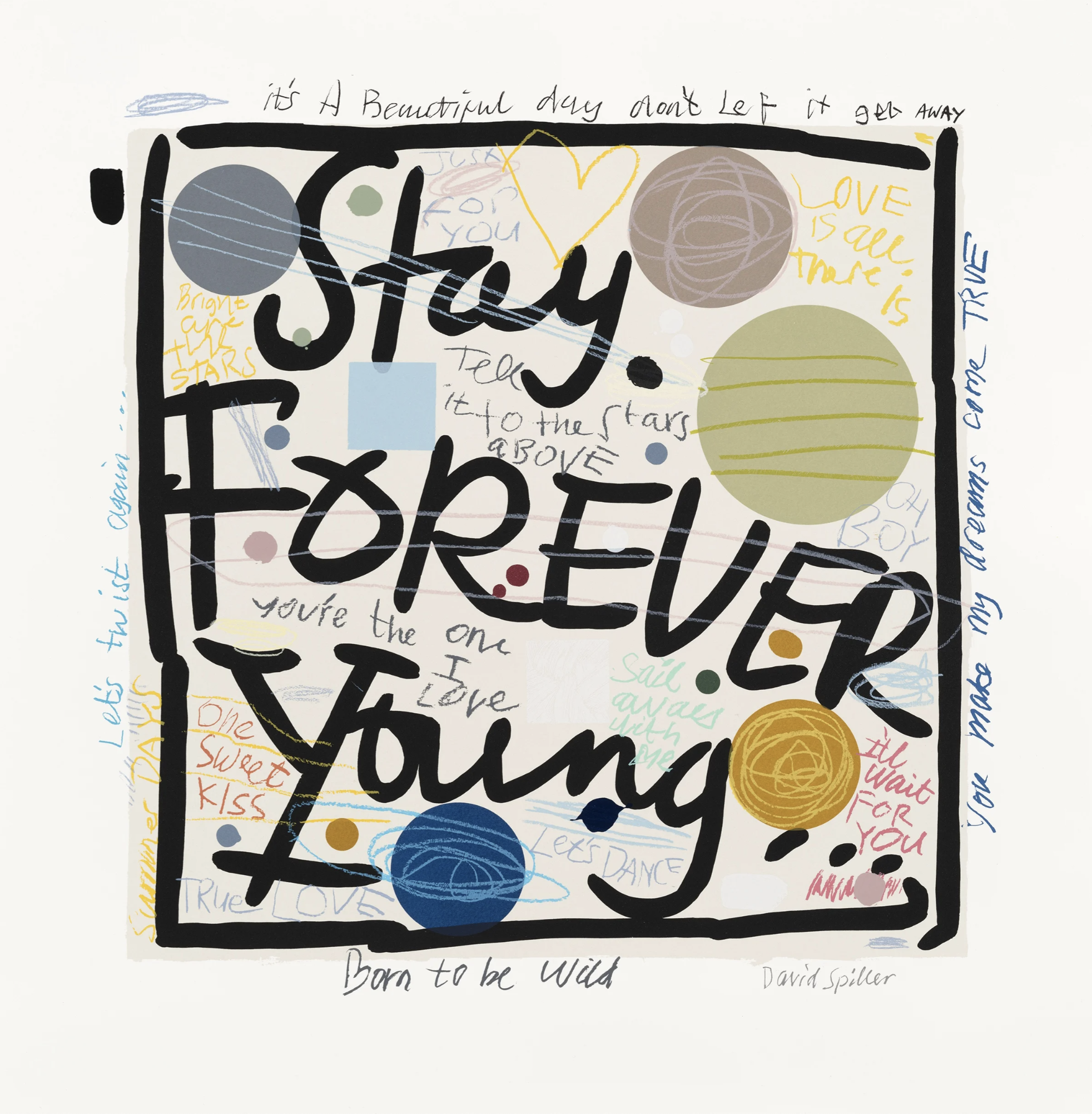 David Spiller – Born to be wild, 2024 – Silkscreen