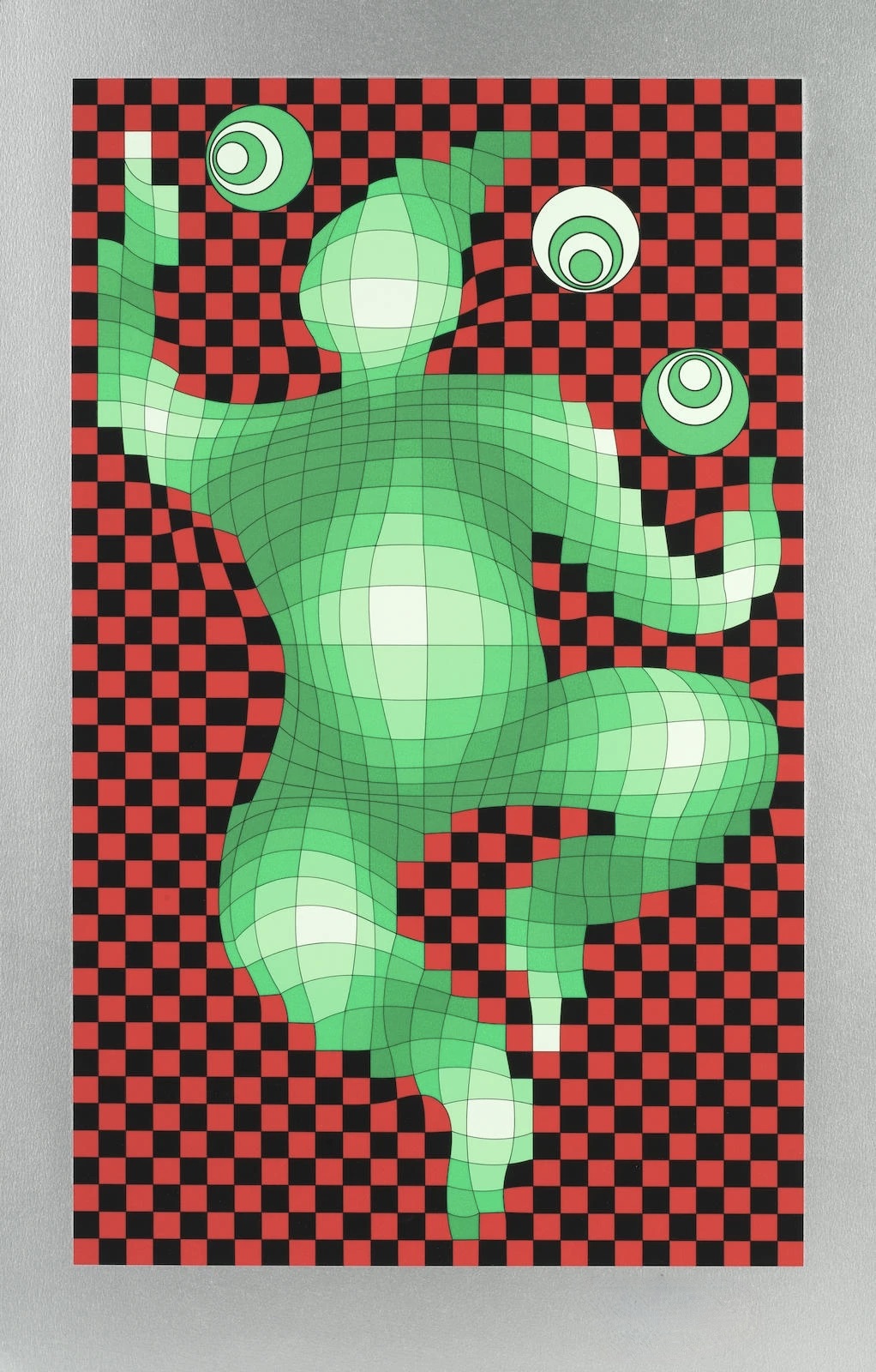Victor Vasarely – The Juggler, 1977 – Serigrafie