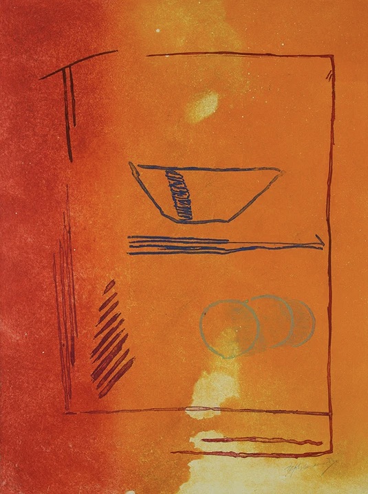 Albert Ràfols-Casamada – Fruites d'estiu, 2016 – Gravure à l'eau-forte