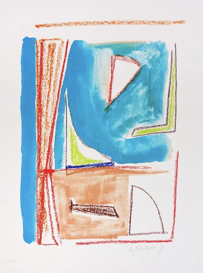 Albert Ràfols-Casamada – Estructures 2, 2006 – Lithografie