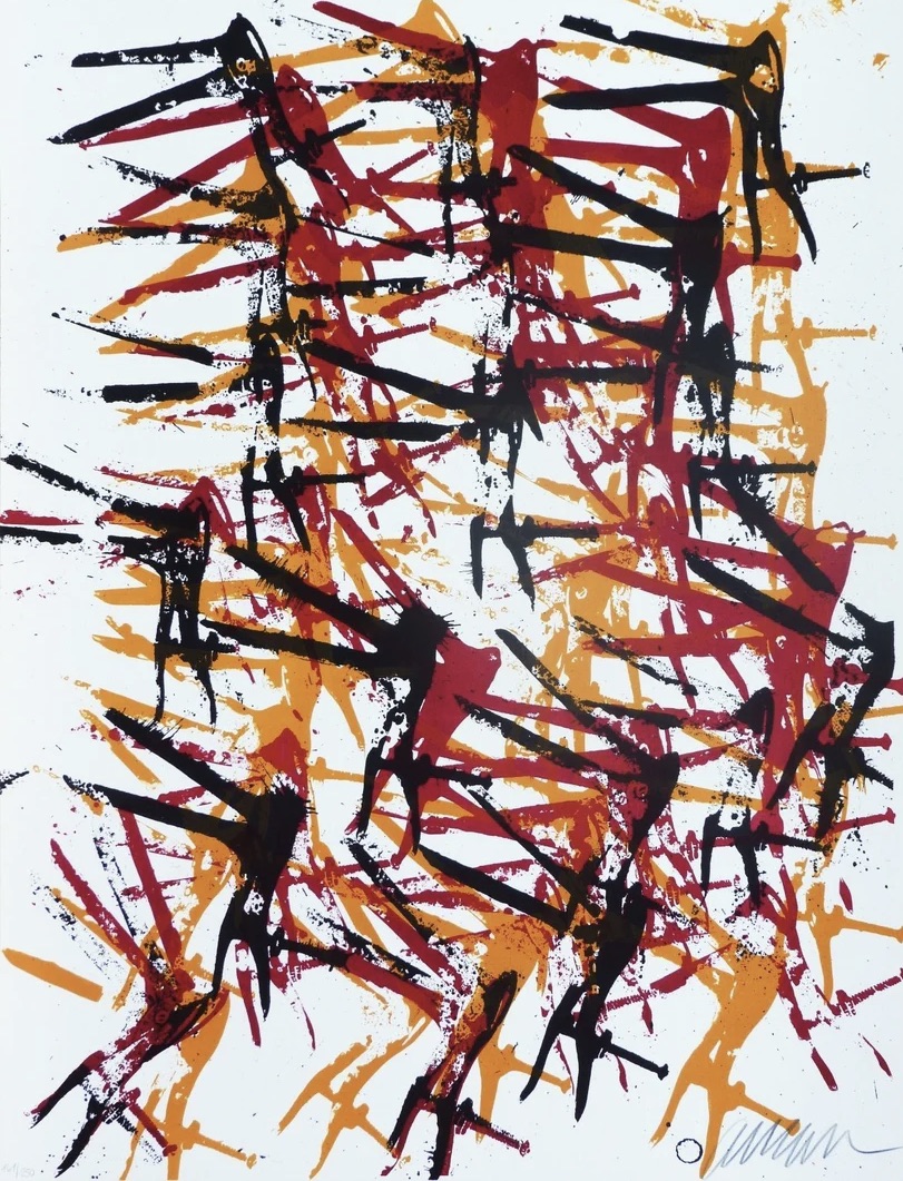Fernandez Arman – Inside story, 1977 – Lithografie