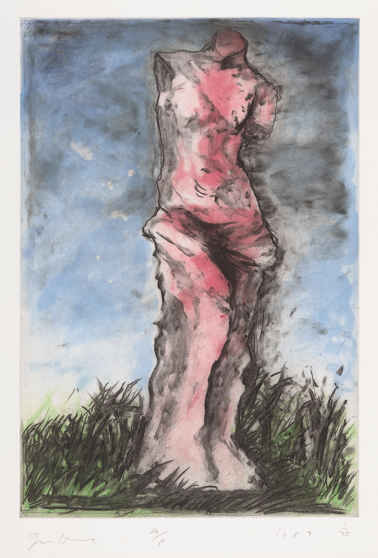 Jim Dine – Albertina Venus, 1989 – Gravure à l'eau-forte