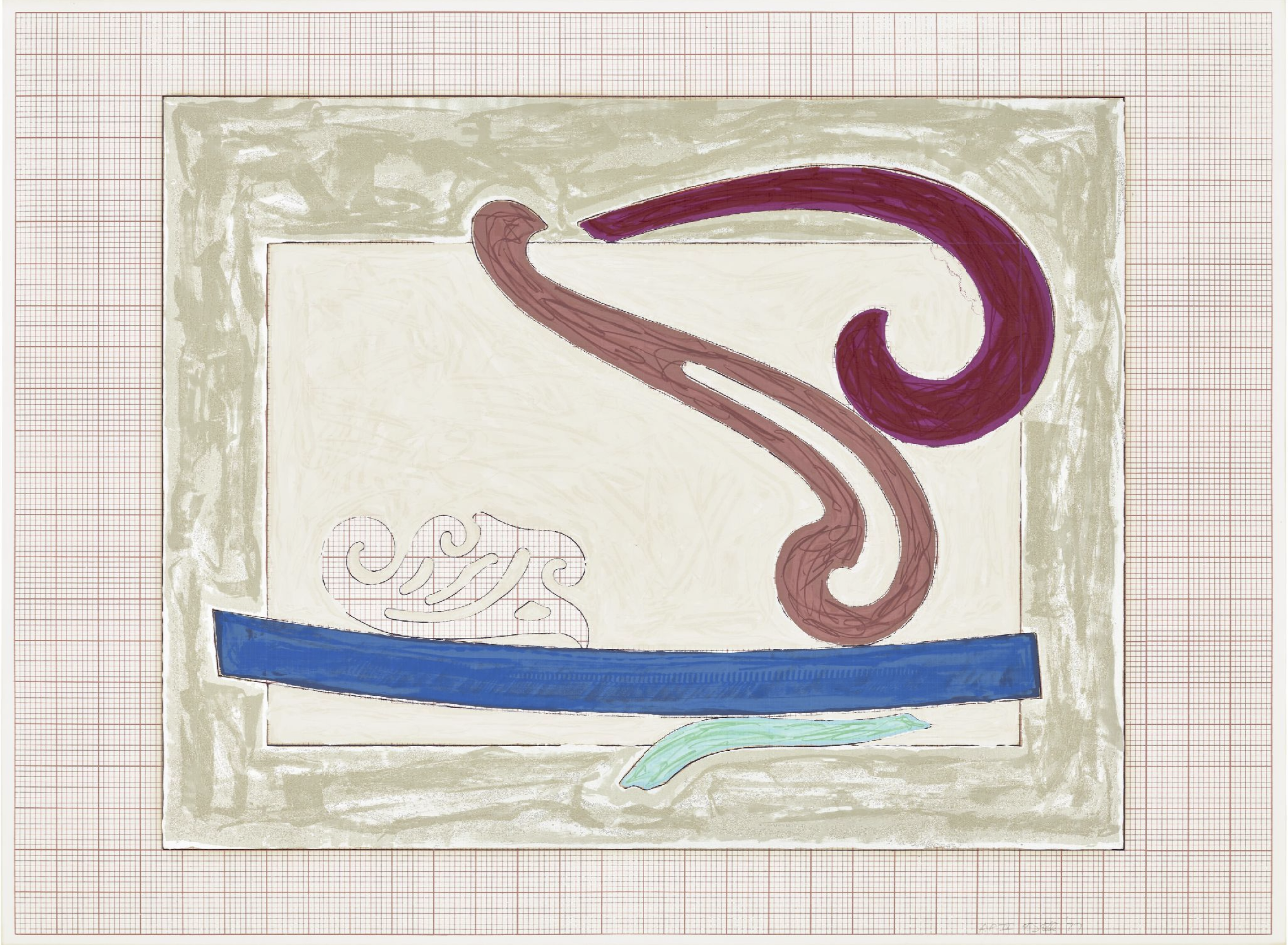 Frank Stella – Noguchi's Okinawa Woodpecker, 1977 – Mixed Media