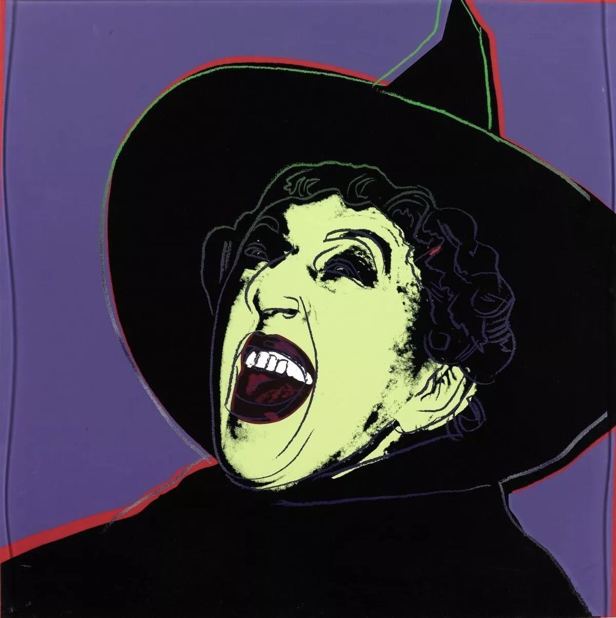 Andy Warhol – The Witch (F. & S. II.261), 1981 – Screen-print