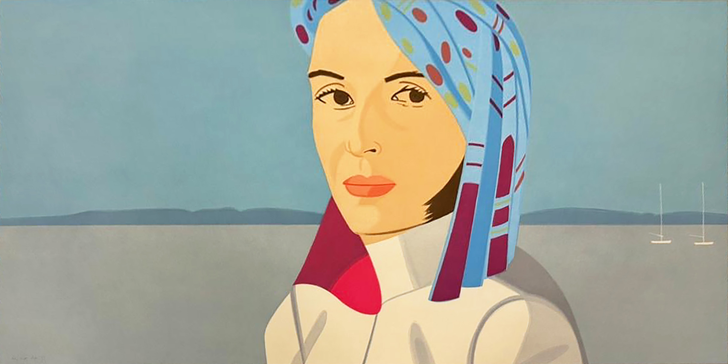 Alex Katz – Ada With Blue Hat, 2004 – Grabado Aguatinta
