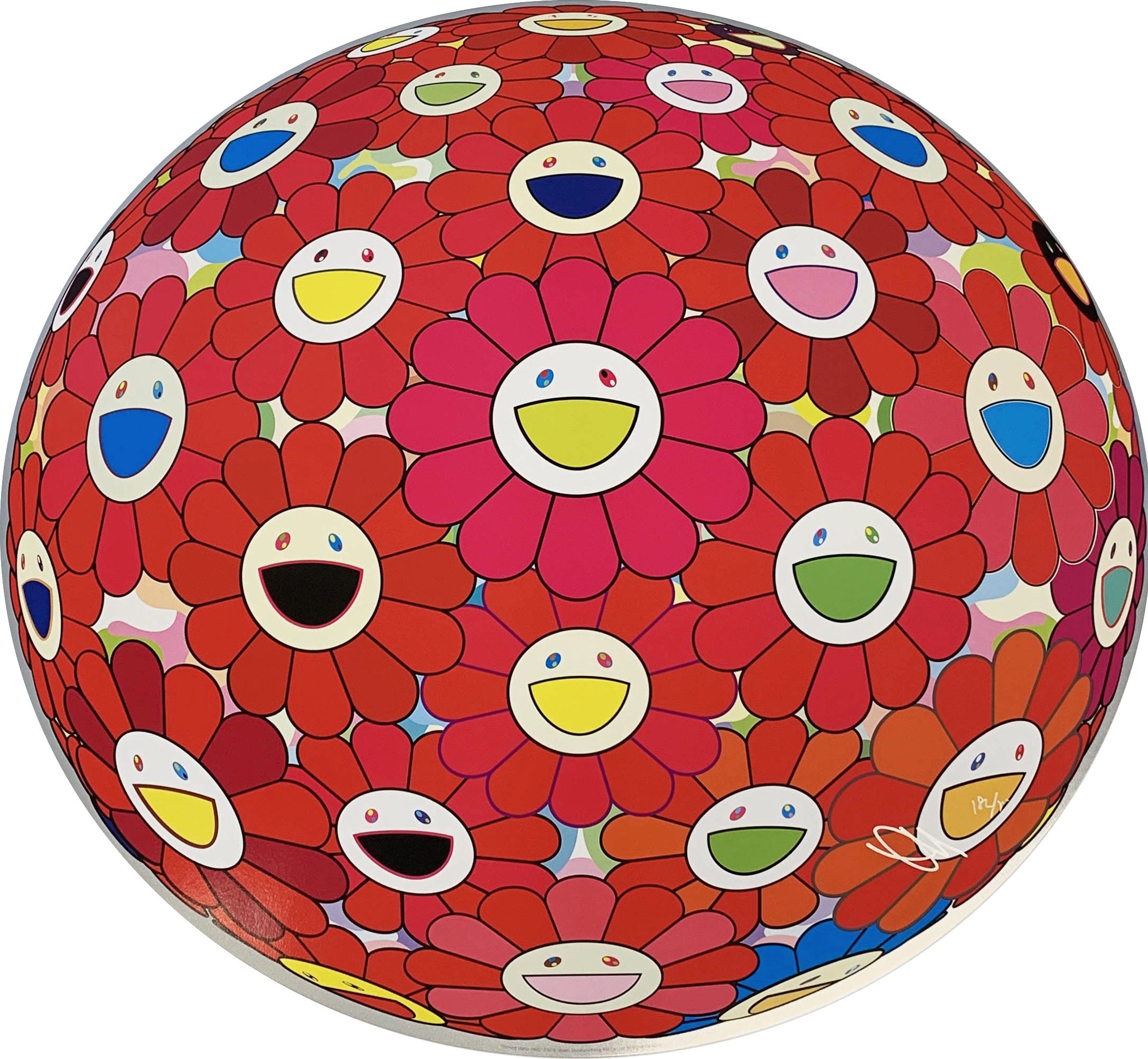 Takashi Murakami – Thinking Matter (Red), 2016 – Offset printen