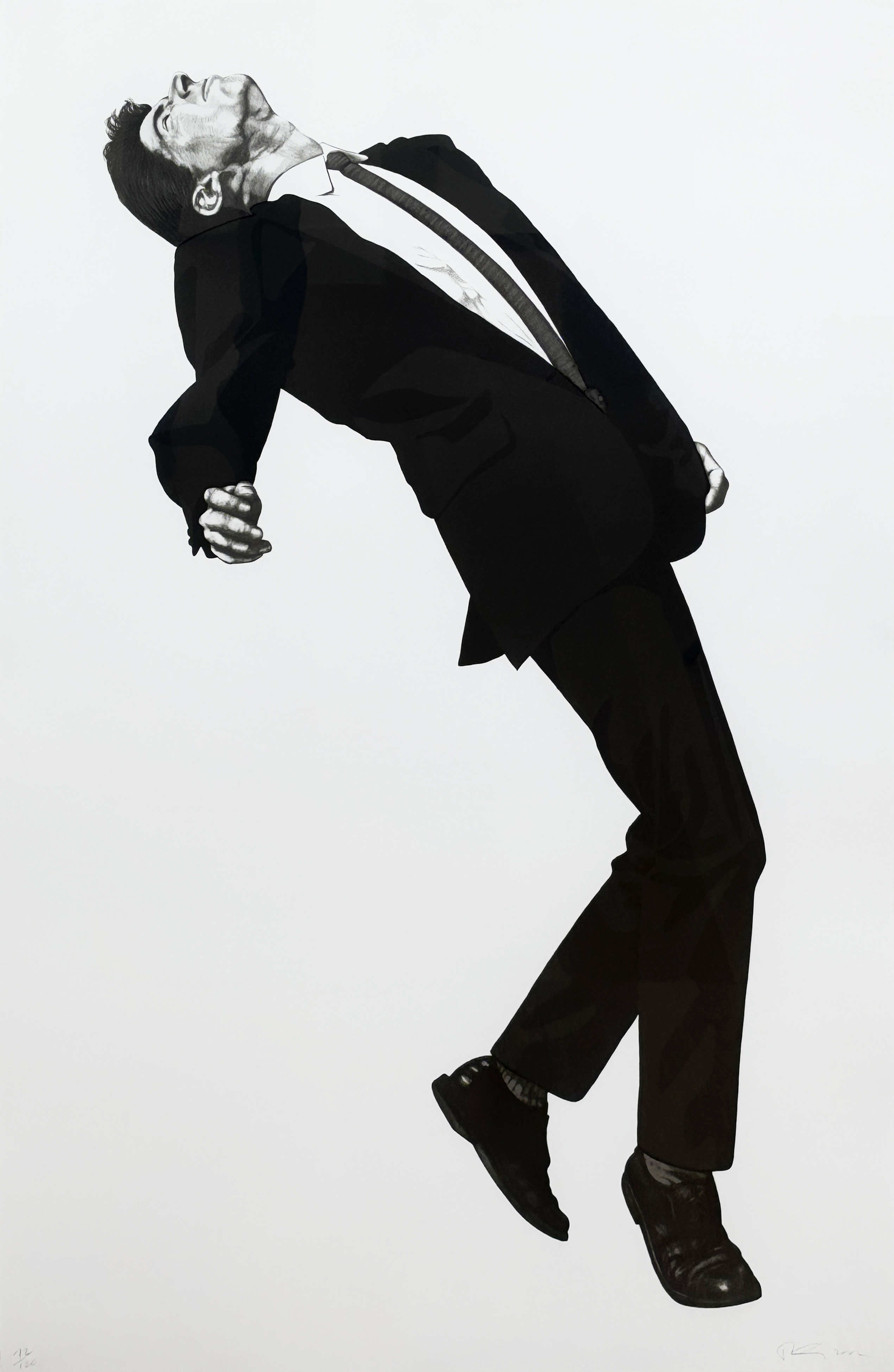 Robert Longo – Jules, from Men in the Cities, 2002 – Lithograph