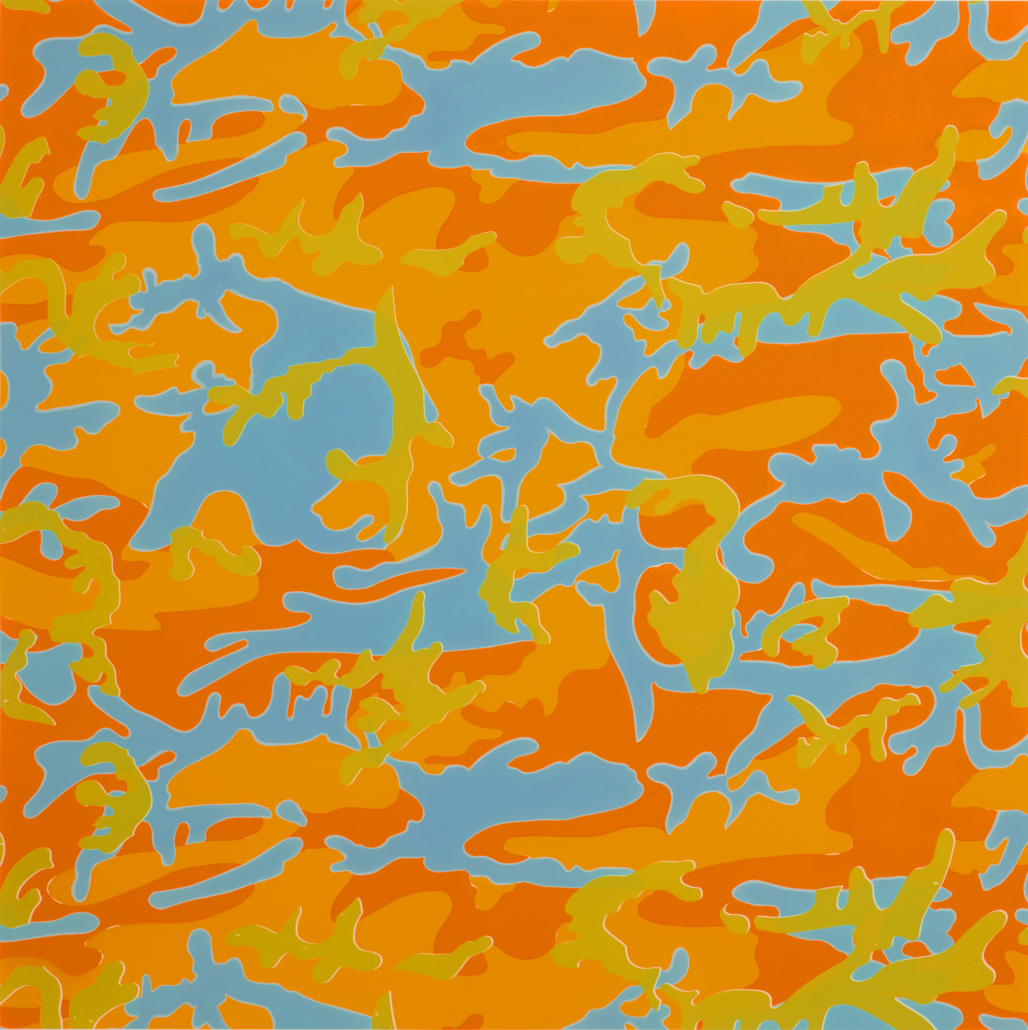 Andy Warhol – Camouflage, II.413, 1987 – Screen-print