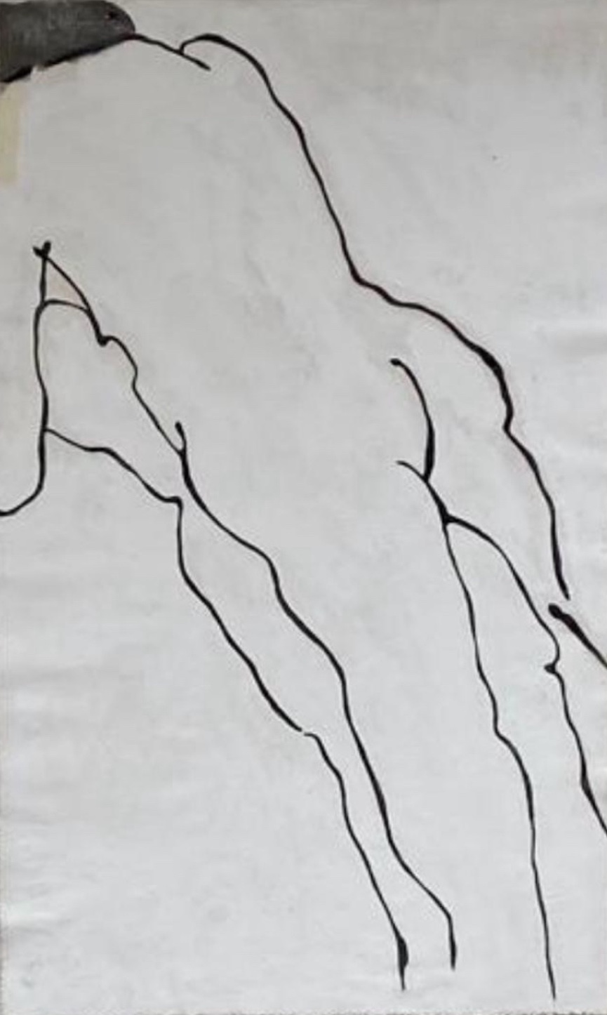 Eva Claessens – Seeking the silence, 2025 – Acryl auf Leinwand