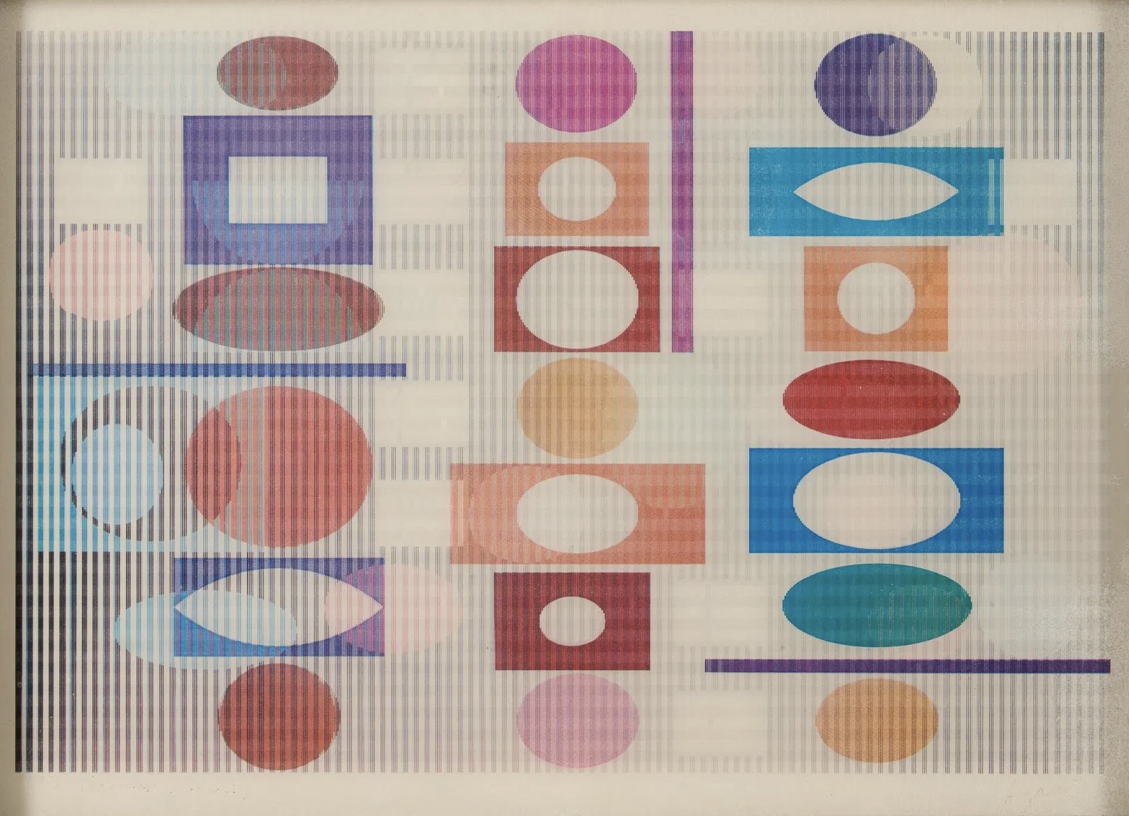 Yaacov Agam – Poly Meta, c. 1970-80 – Técnica mixta