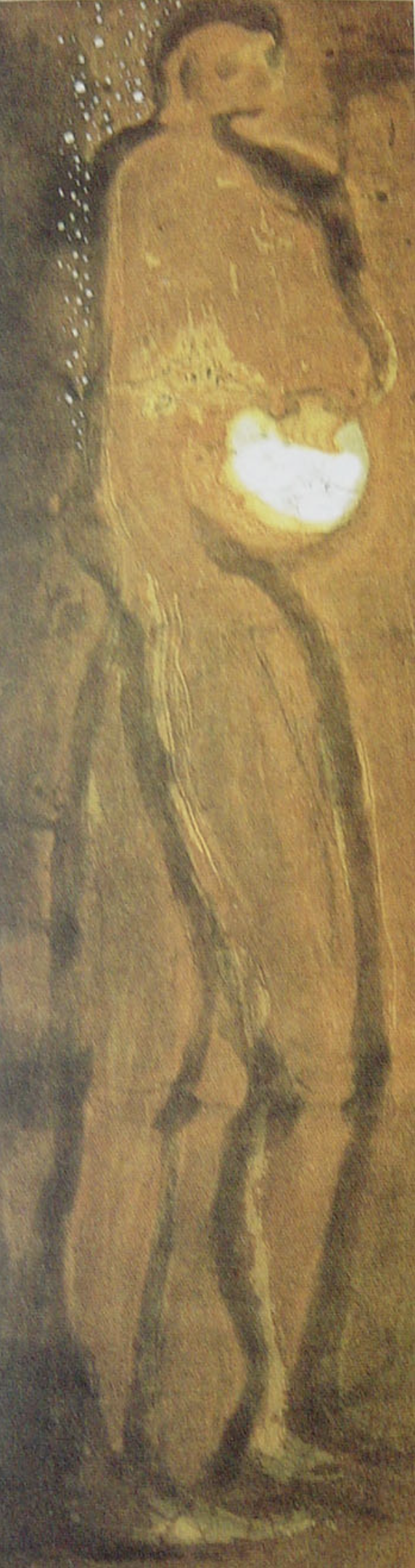 Enzo Cucchi – Uomini, 1989 – Grabado Aguatinta