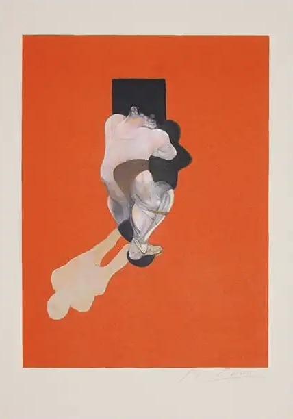 Francis Bacon – Triptych (Centre), 1983 – Lithograph