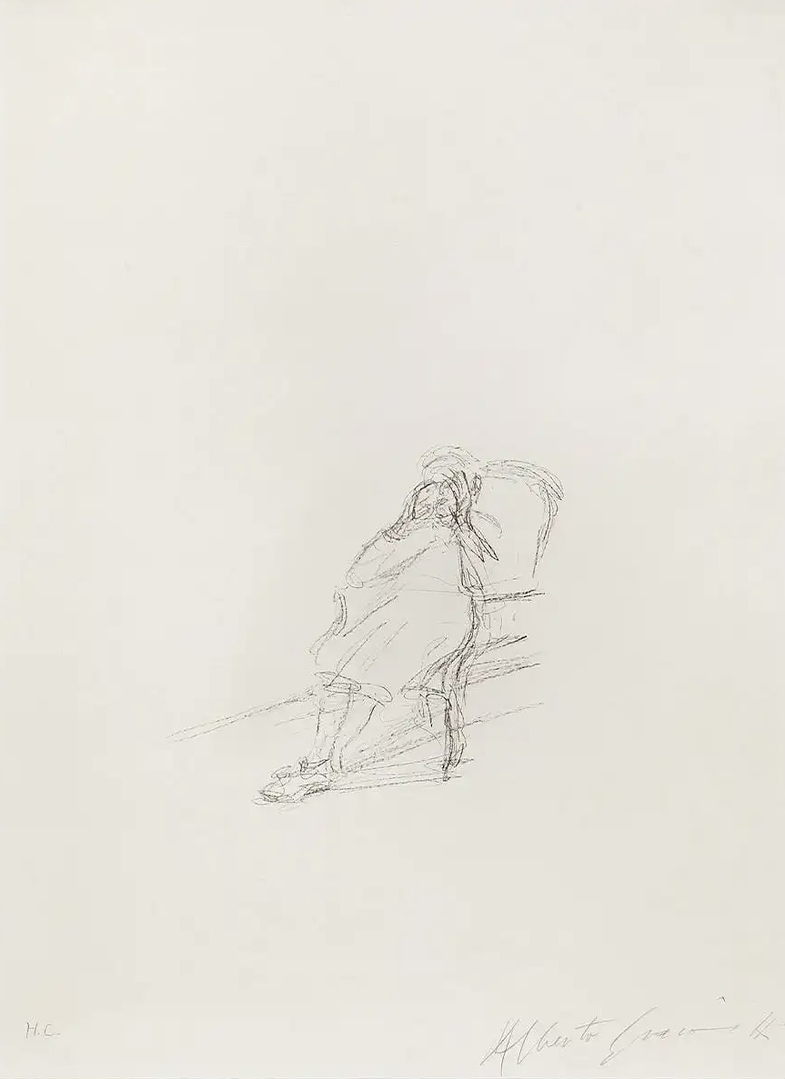 Giacometti, Alberto | La Mère de l’artiste assise III, 1963 — available on Composition Gallery