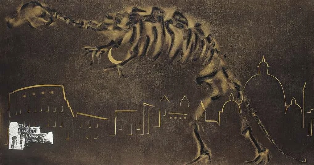 Enzo Cucchi – Roma, 1991 – Mixed média