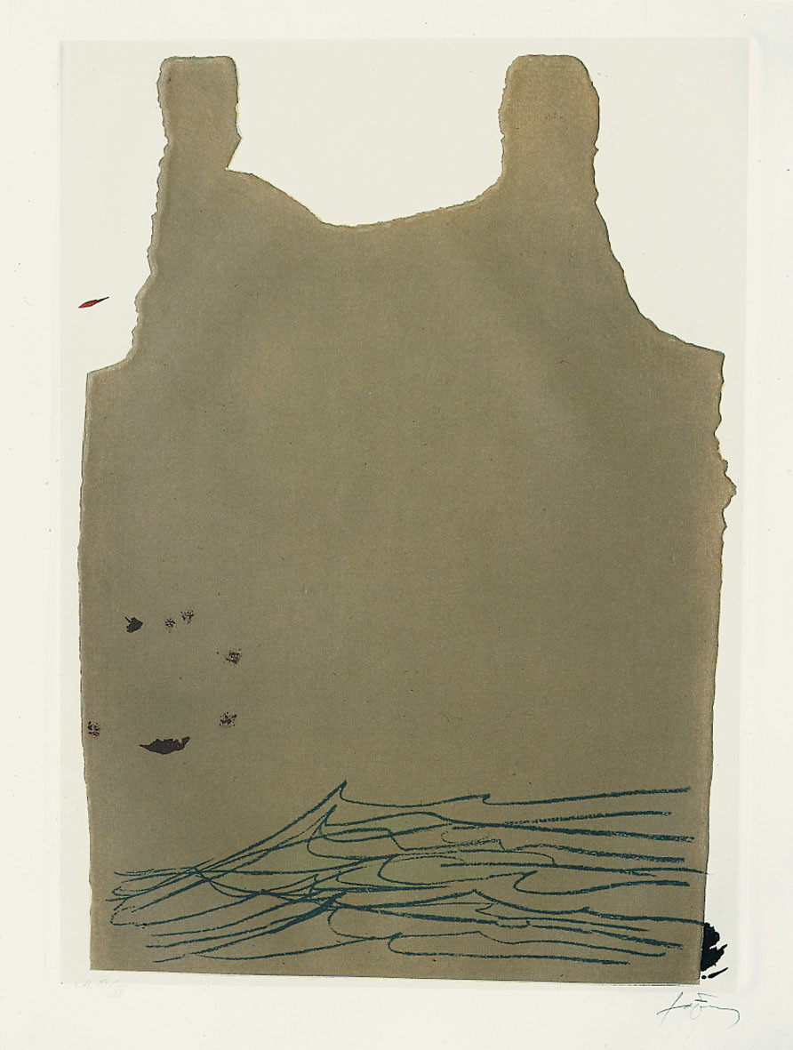 Antoni Tapies – Aparicions-6, 1982 – Radierung