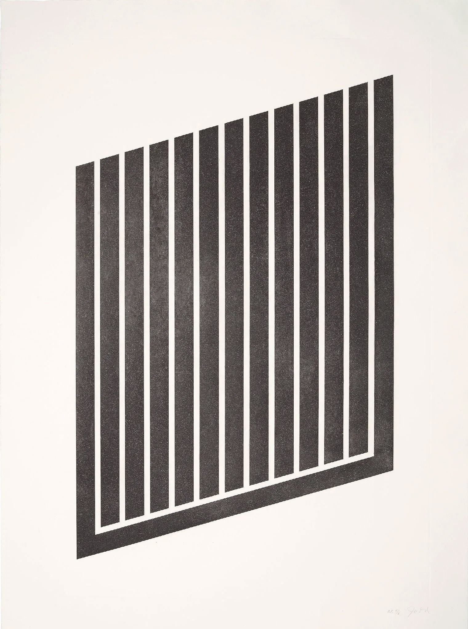Donald Judd – A Group of 4 Aquatints 1, 1978-79 – Aquatinte
