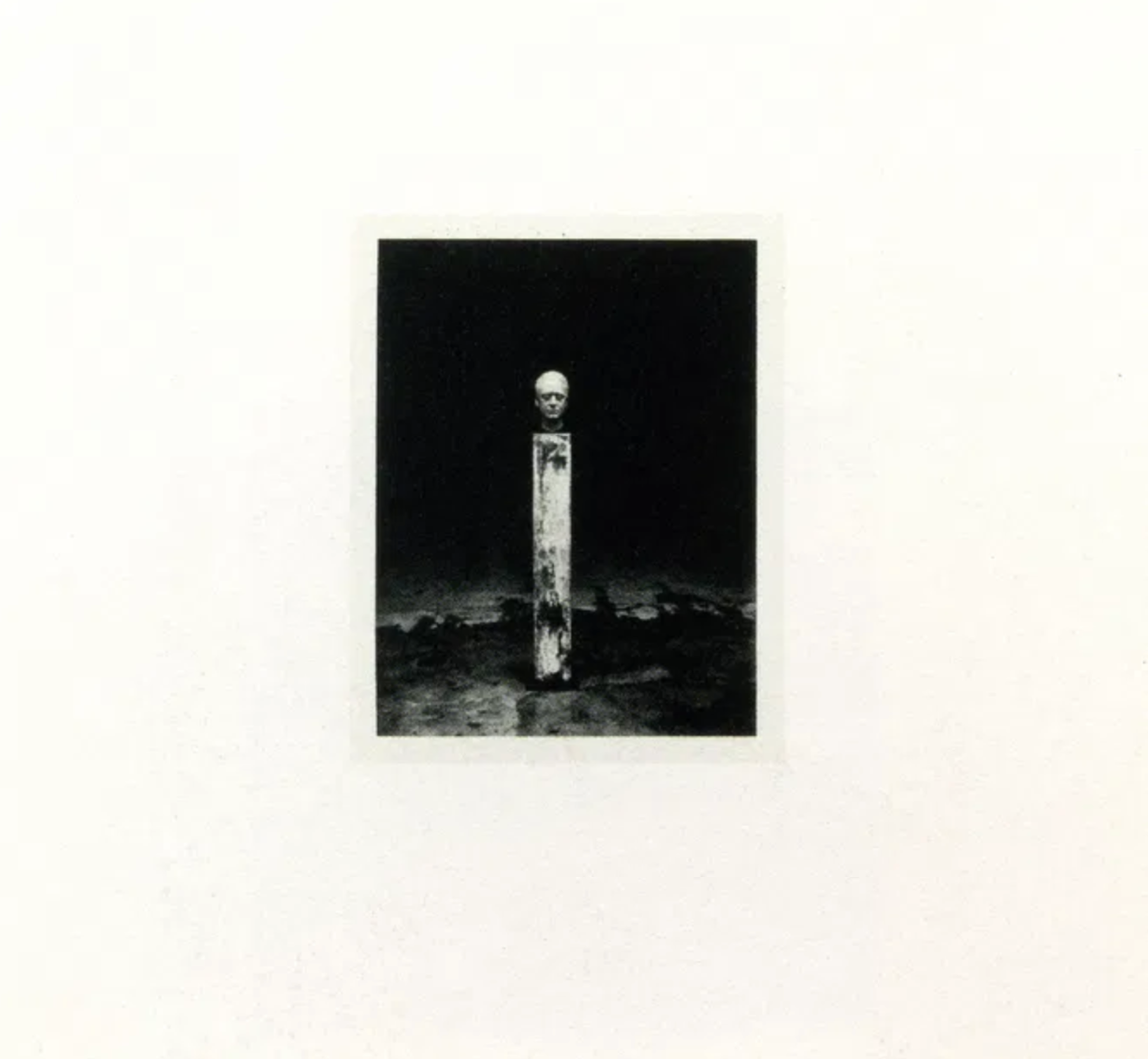 Gerhard Richter – Self-portrait, 1971 – Impresión offset