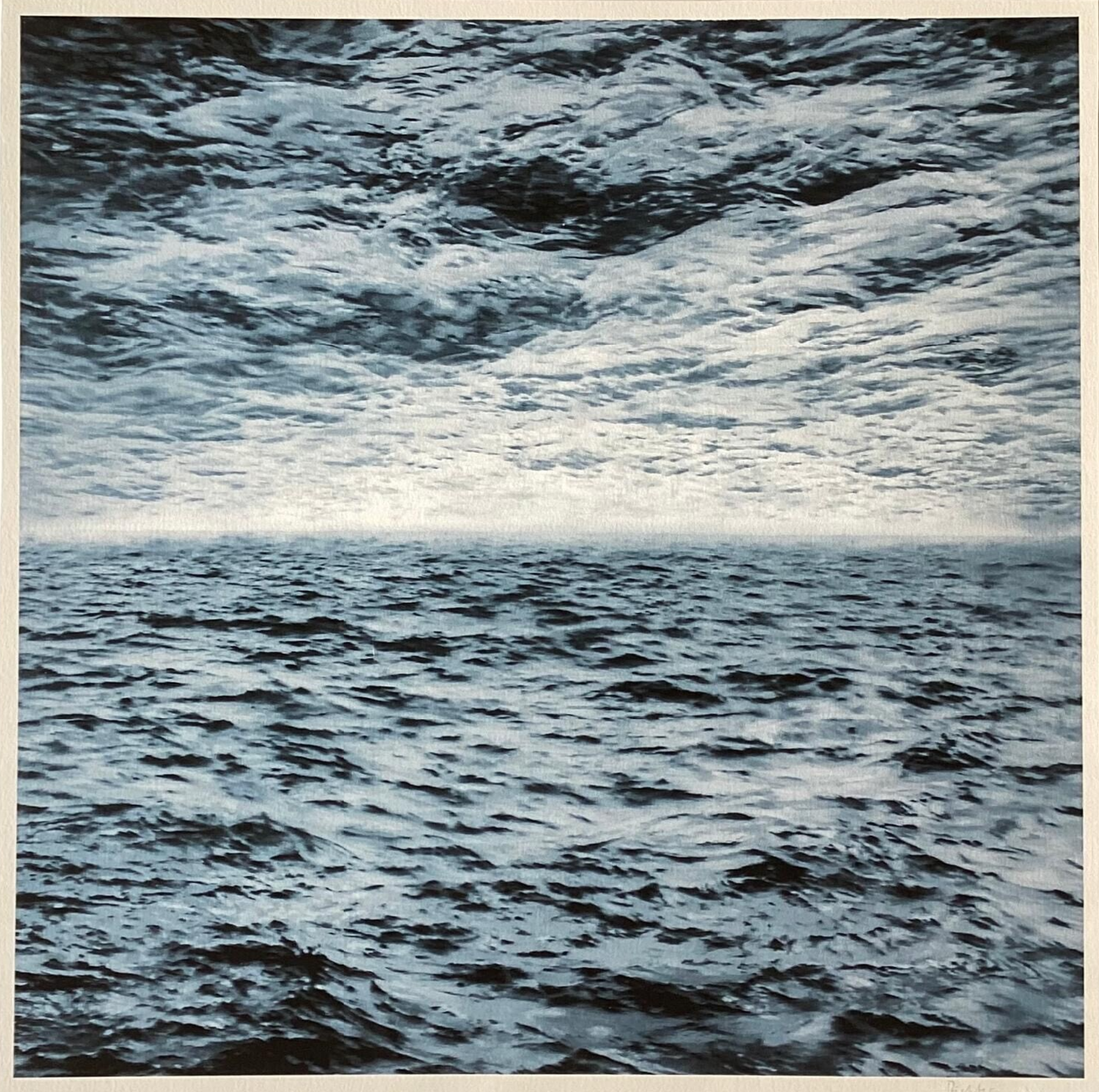 Gerhard Richter – Seascape, 1968 – Screen-print