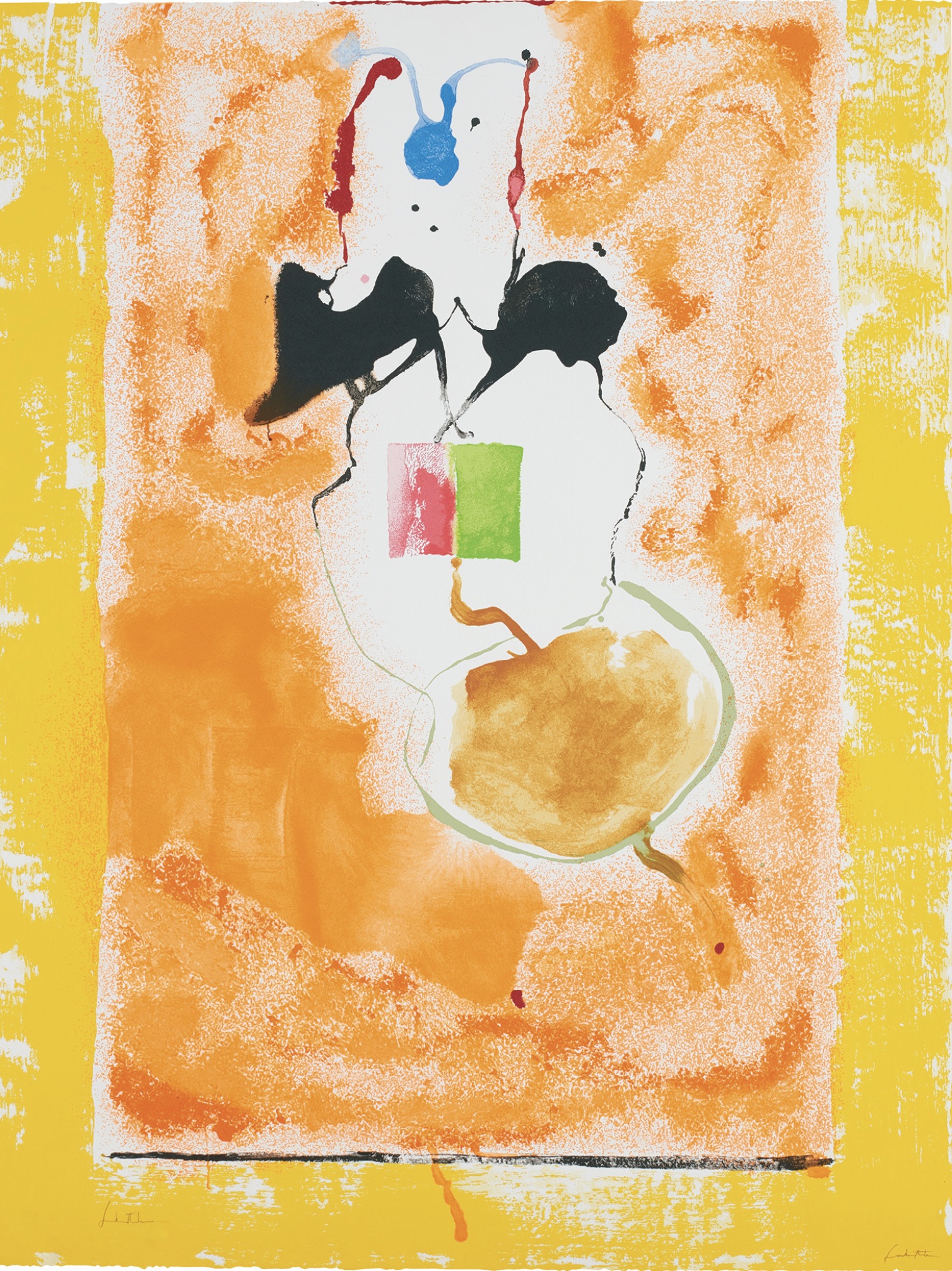 Helen Frankenthaler – Solar Imp, 2001 – Screen-print