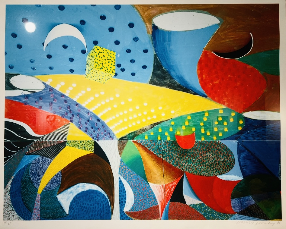 David Hockney – Snails Space, March 25th, 1995 – Impression numérique sur papier