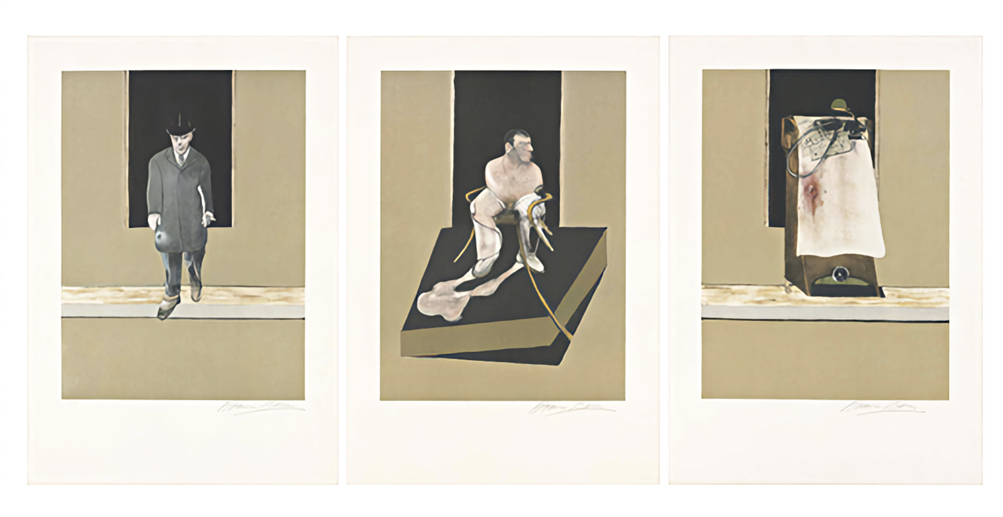Francis Bacon – Tryptych, 1986/1987 – Radierung und Aquatinta