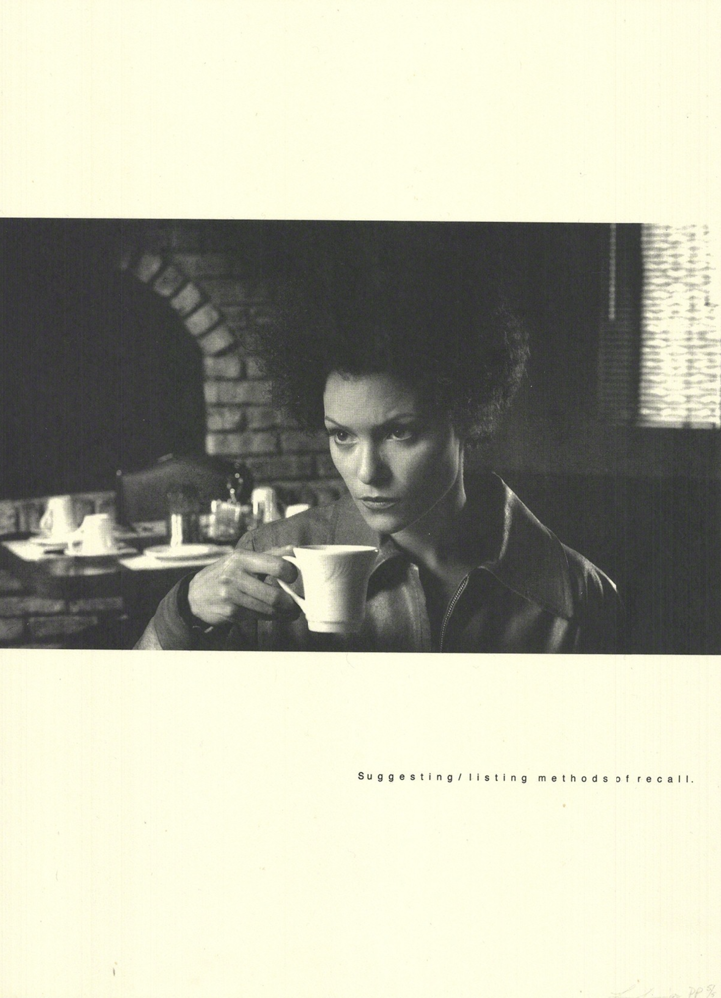 Lorna Simpson – Recall, 1998 – Sérigraphie/Silkscreen