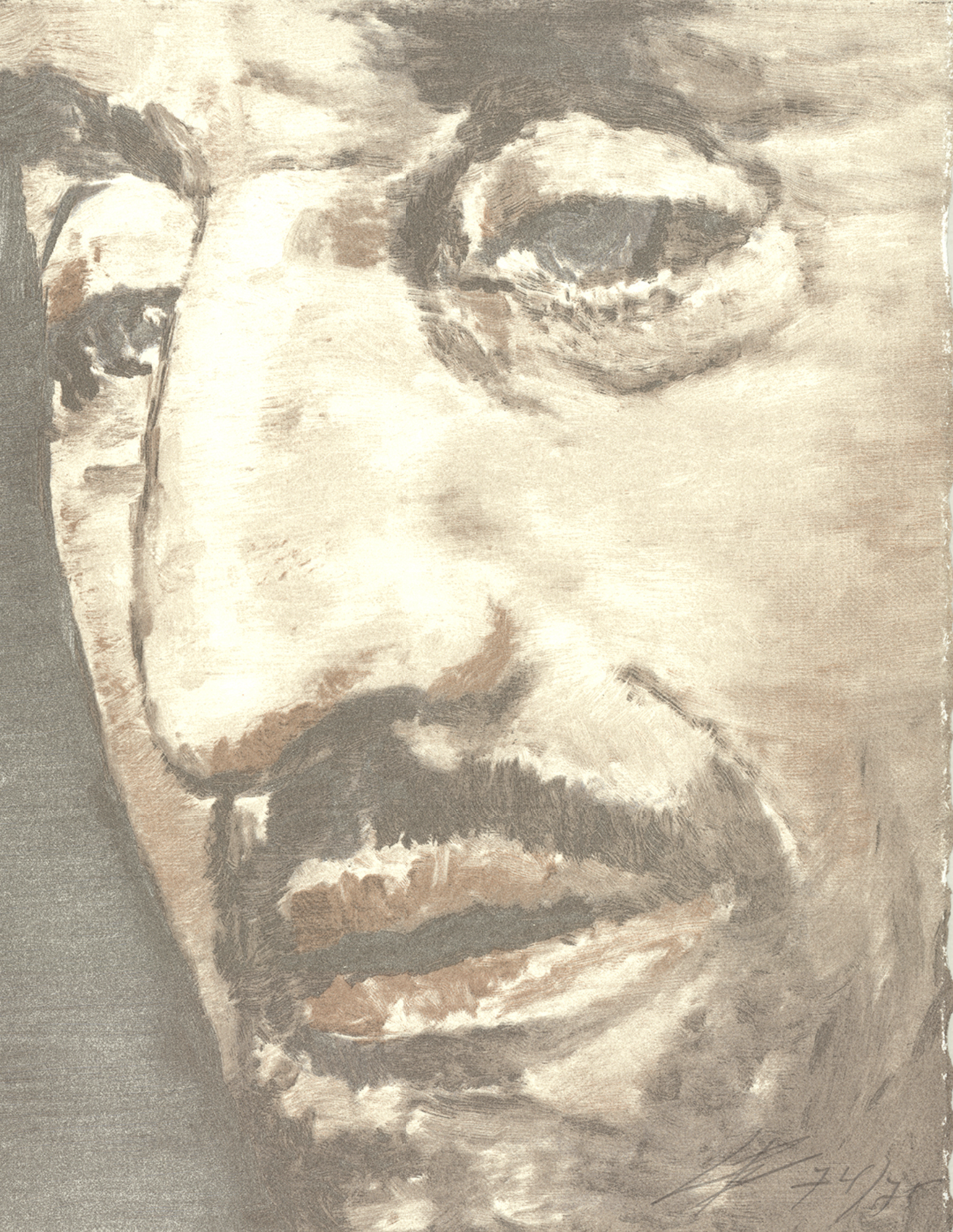 Tuymans, Luc | The Nose/Le Nez, 2014 — available on Composition Gallery