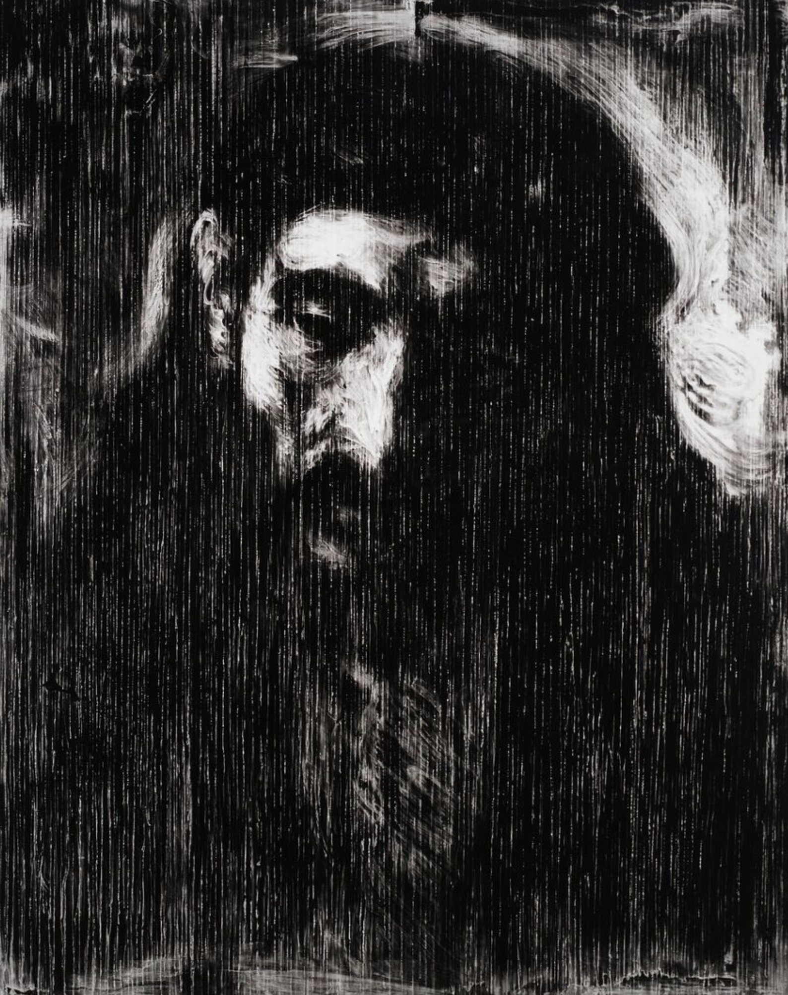 Robert Longo – Head of Christ, 2018 – Archiv-Druck