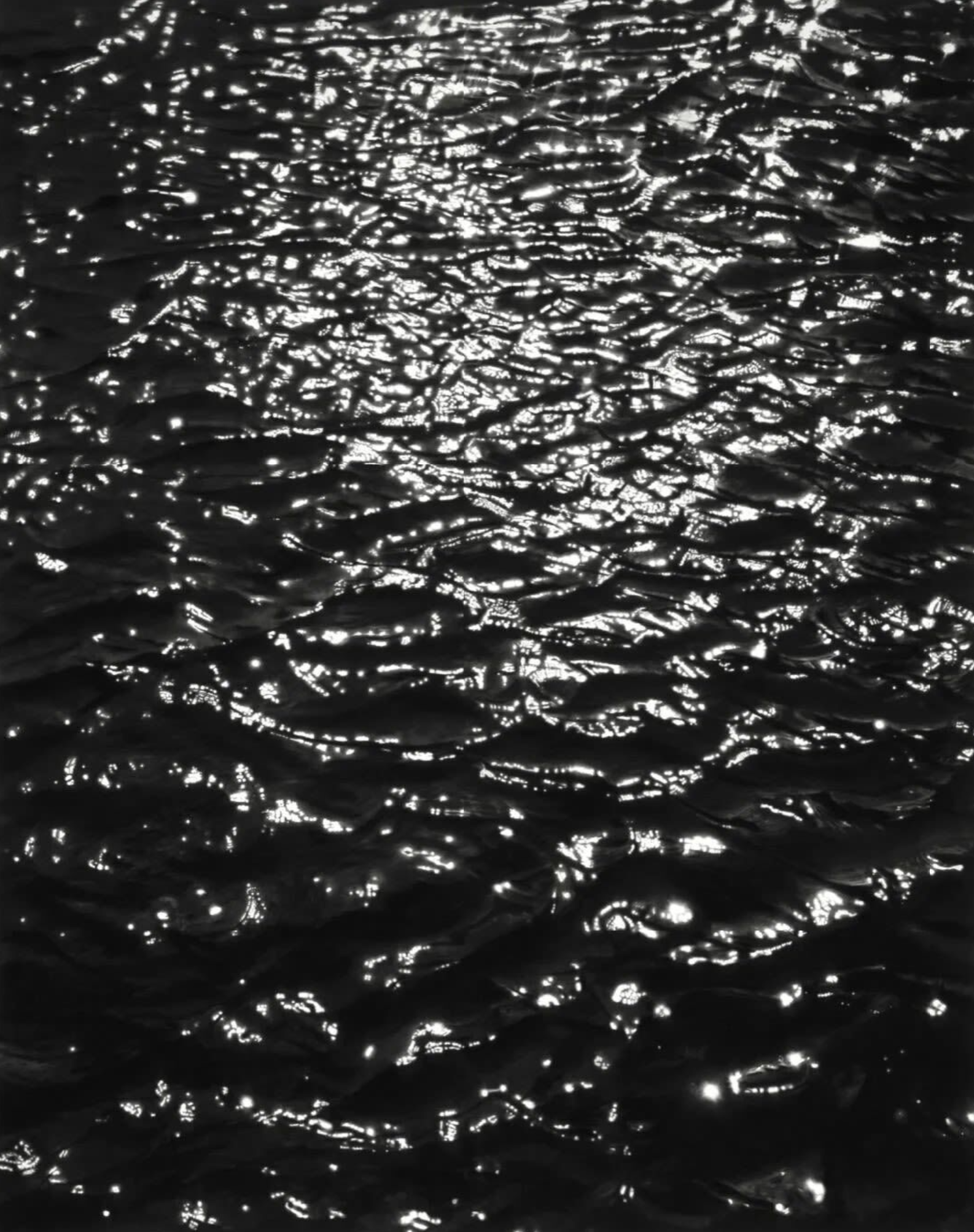 Robert Longo – Rippling Water, 2016 – Archival Print