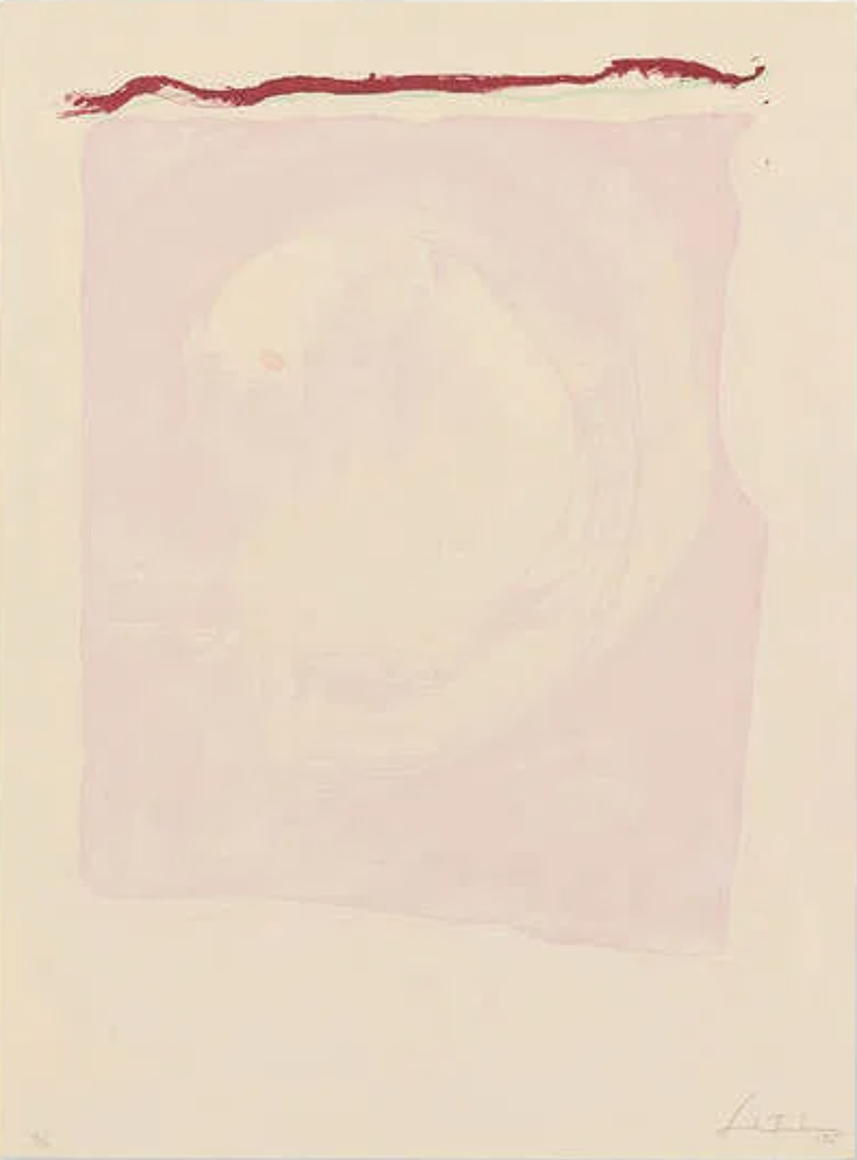 Helen Frankenthaler – Reflections IX, 1995 – Litografía