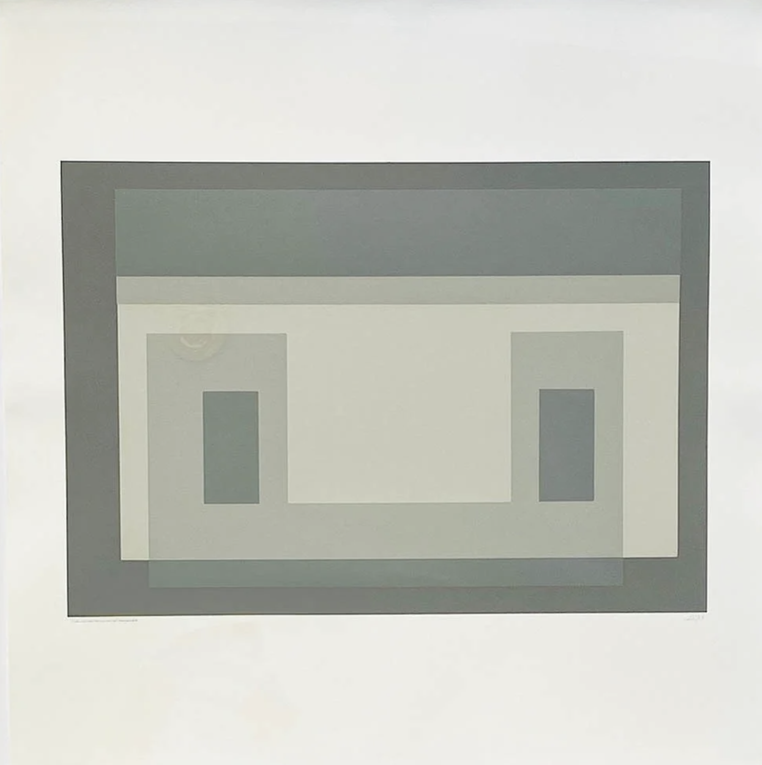Josef Albers – Variants-III (from the Ten Variants Series), 1966 – Siebdruck