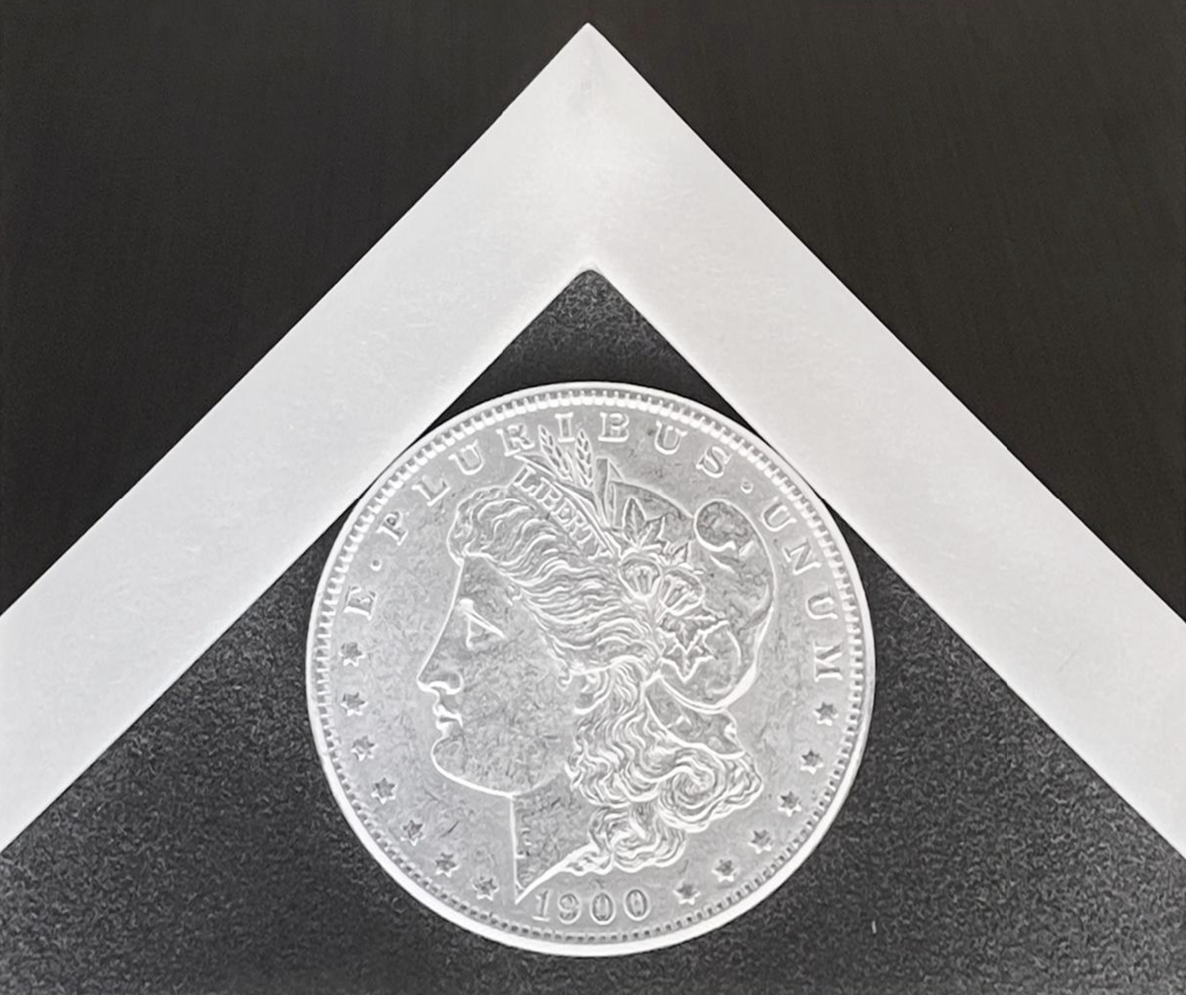 Robert Mapplethorpe – Silver Dollar, 1988 – Impresión gelatina de plata