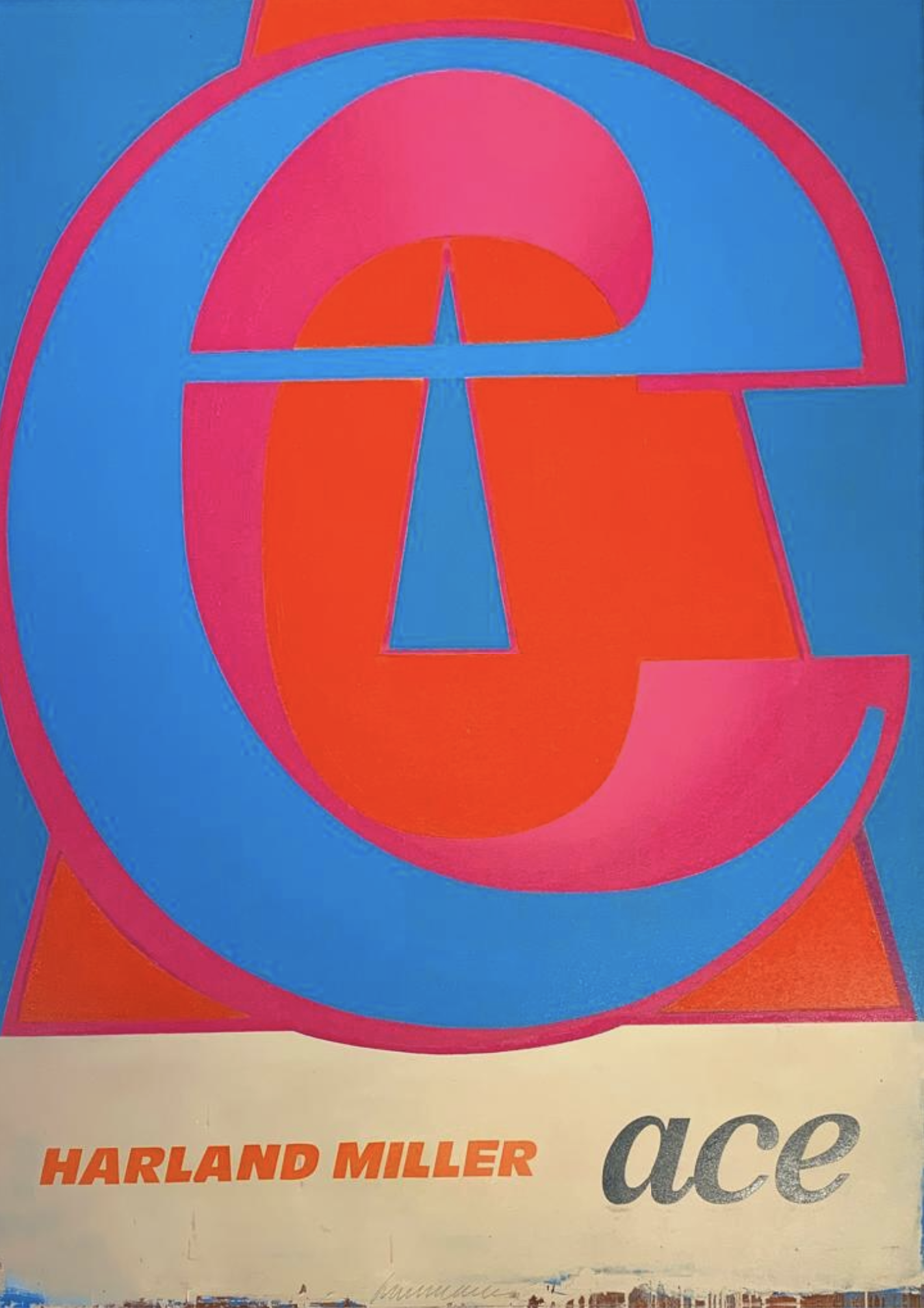 Harland Miller – Ace, 2019 – Gemengde techniek.