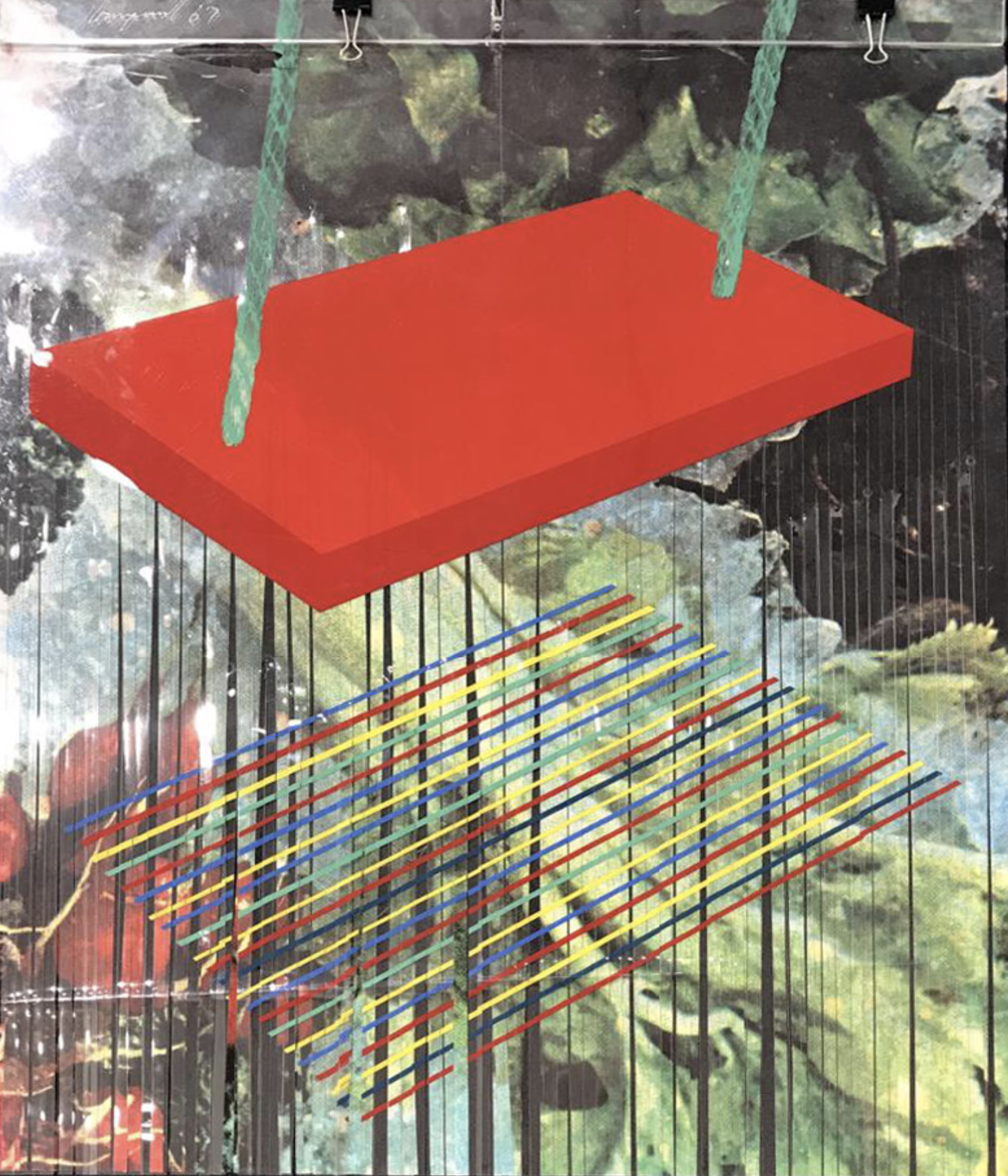 James Rosenquist – Sketch for Forest Ranger, 1967 – Silkscreen