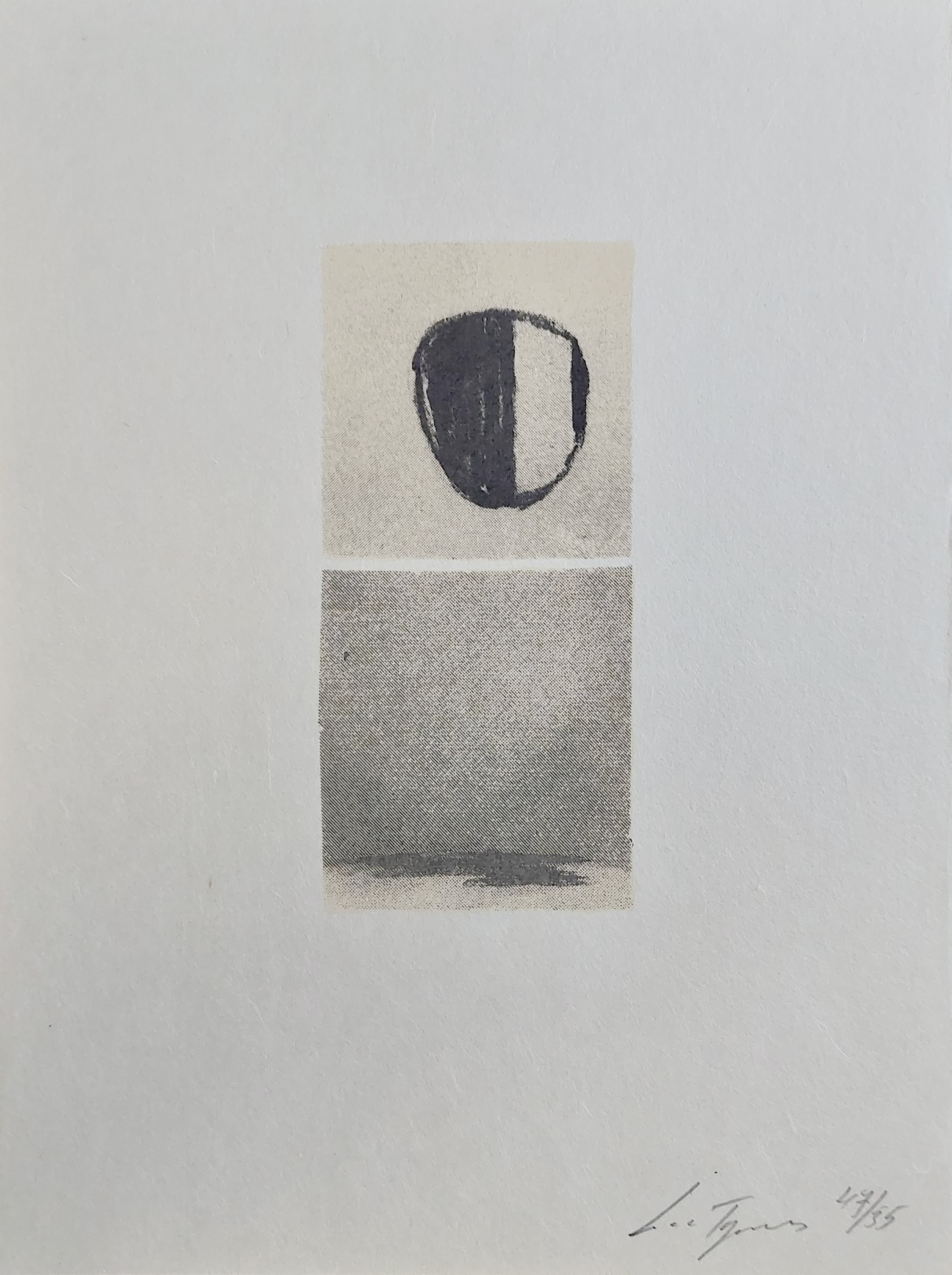 Luc Tuymans – Het versluierd beeld, 2001 – Zeefdruk