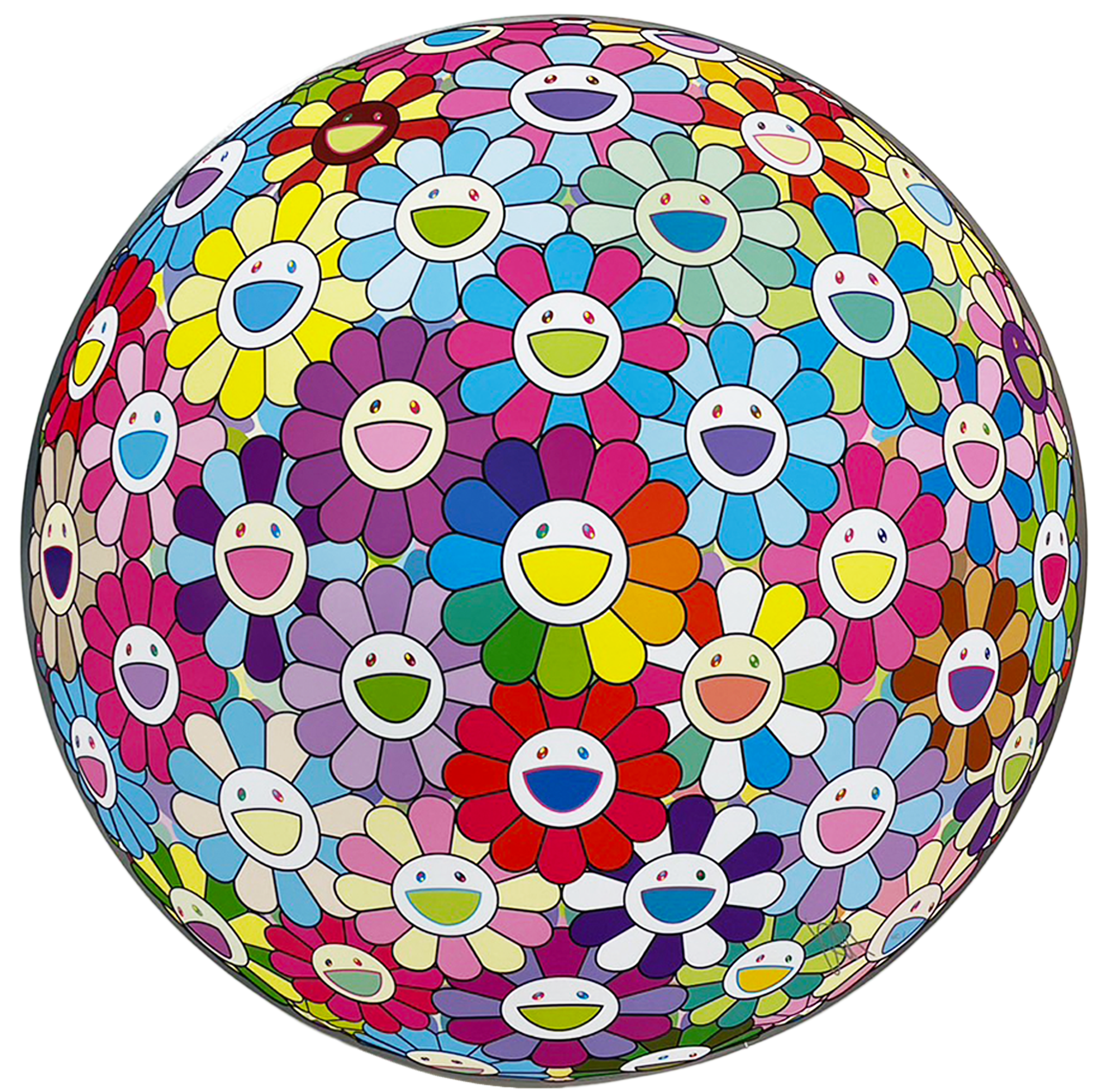 Takashi Murakami – Charge into the Center of Consciousness, 2023 – Offset