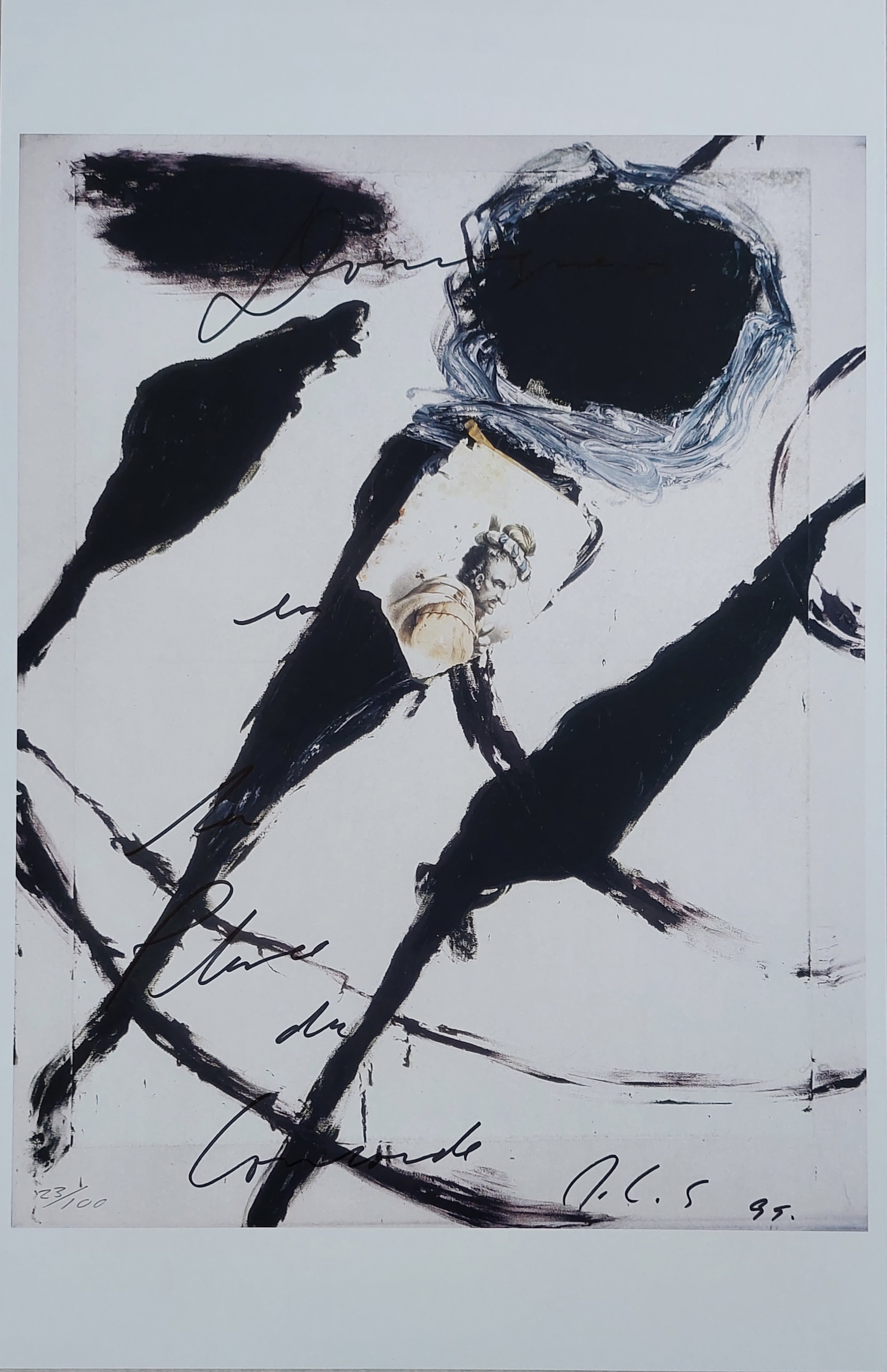 Julian Schnabel – Untitled, 1992-1999 – Inkjet print