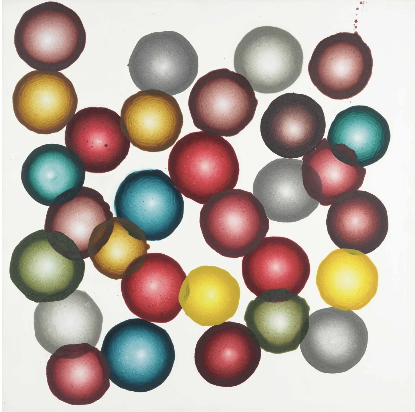 Ross Bleckner – Untitled, 2001 – Mixed Media