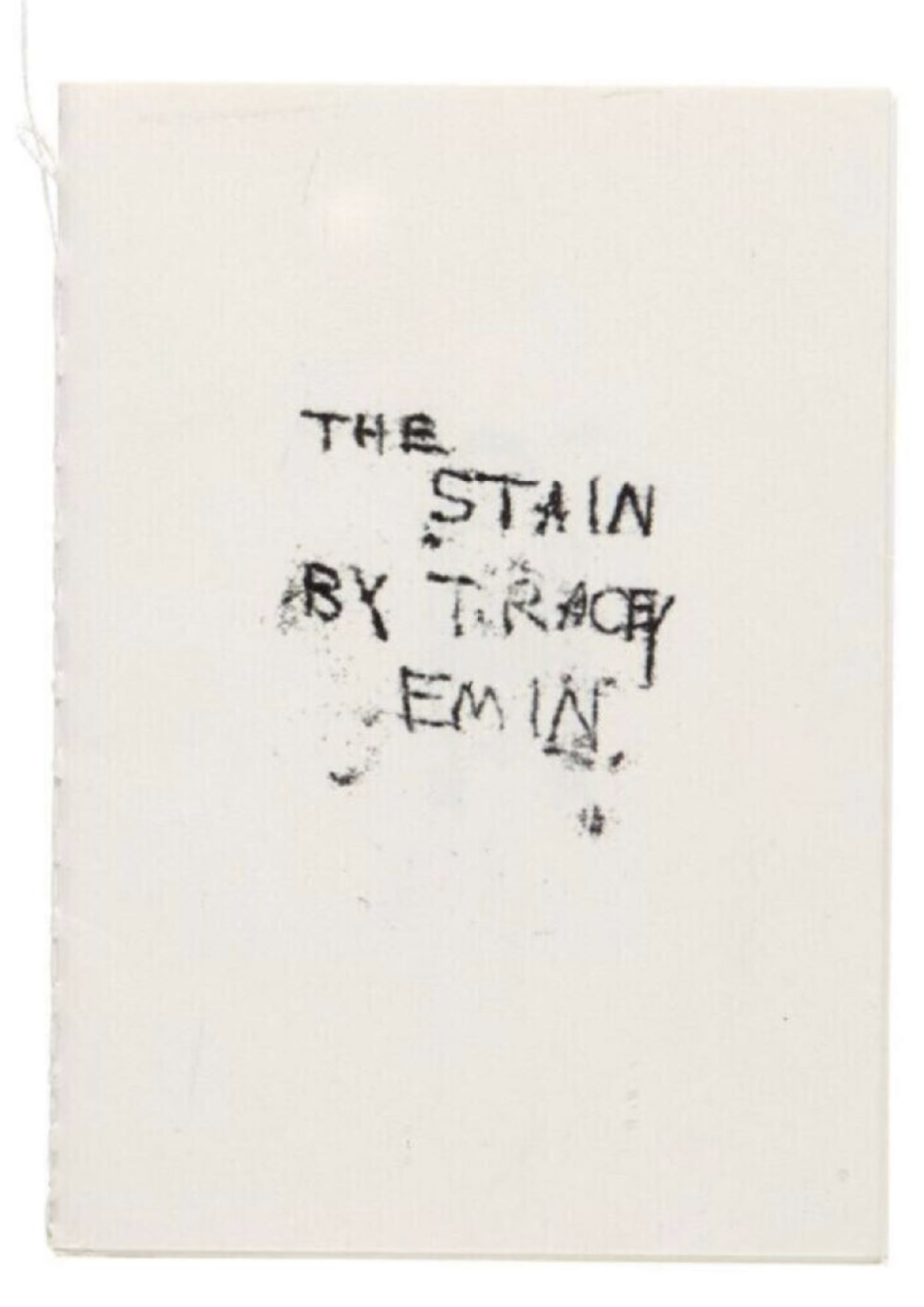 Tracey Emin – The Stain, 2007 – Mixed média