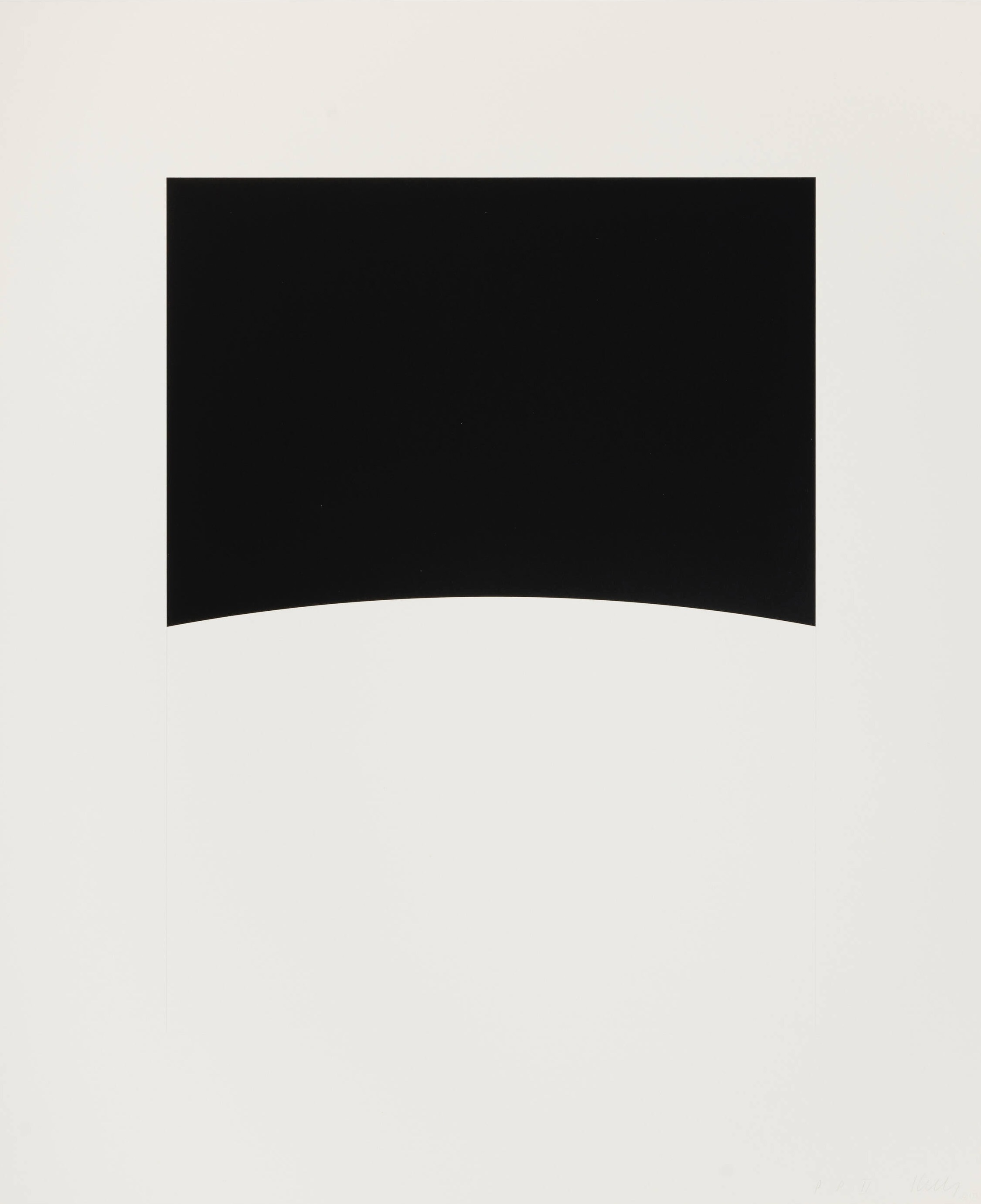 Ellsworth Kelly – Conques (from the Third Curve series), 1976 – Lithograph