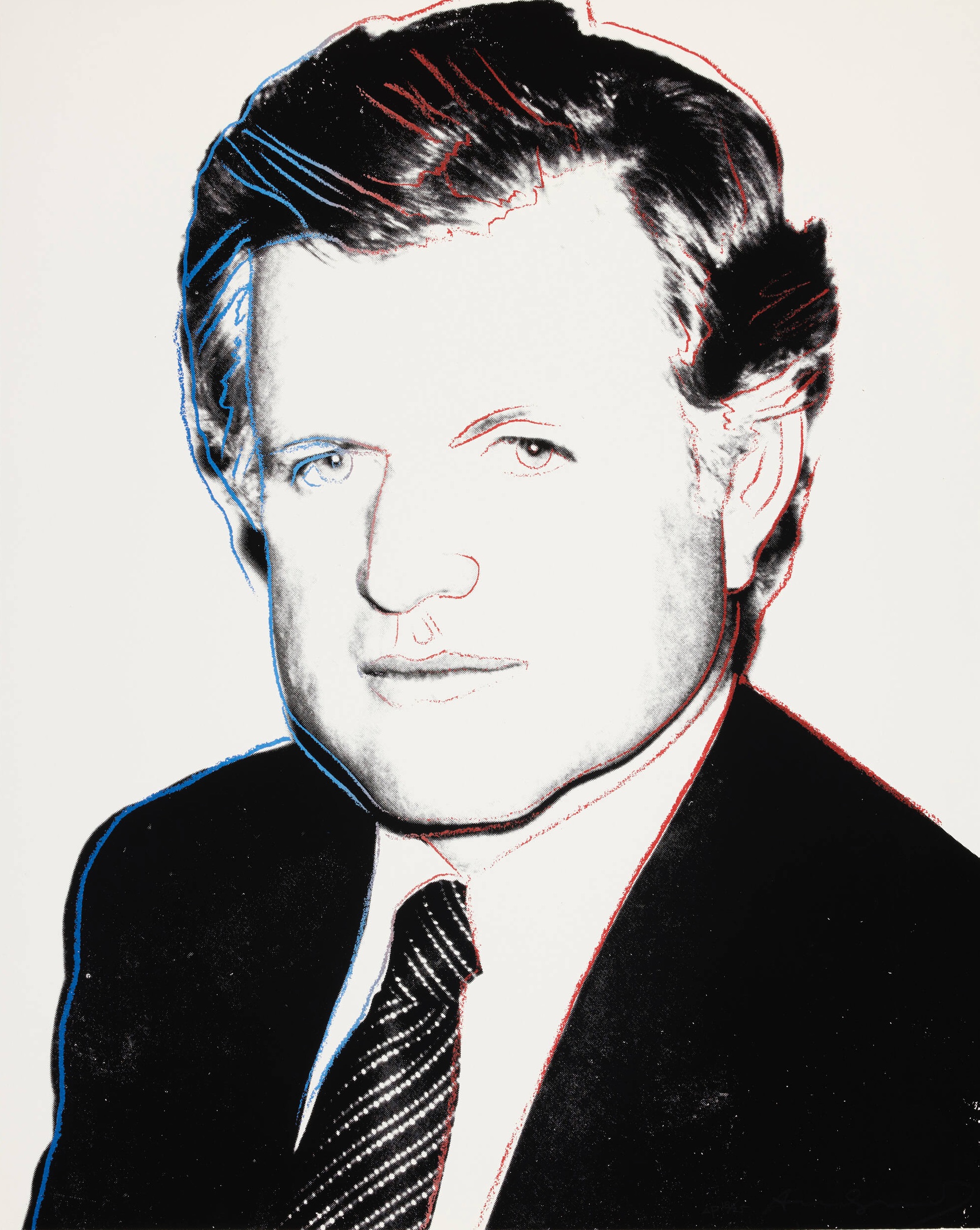 Andy Warhol – Edward Kennedy FS II.240, 1980 – Screen-print