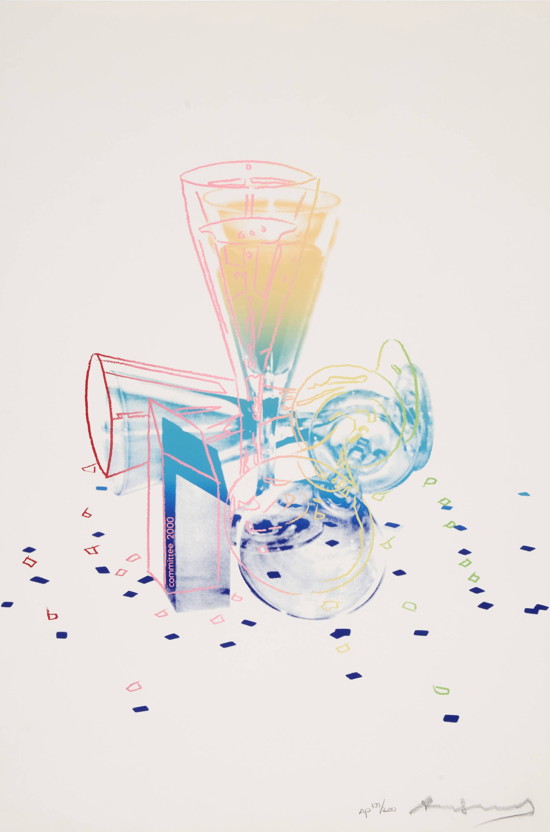 Andy Warhol – Committee 2000, II.289, 1982 – Screen-print