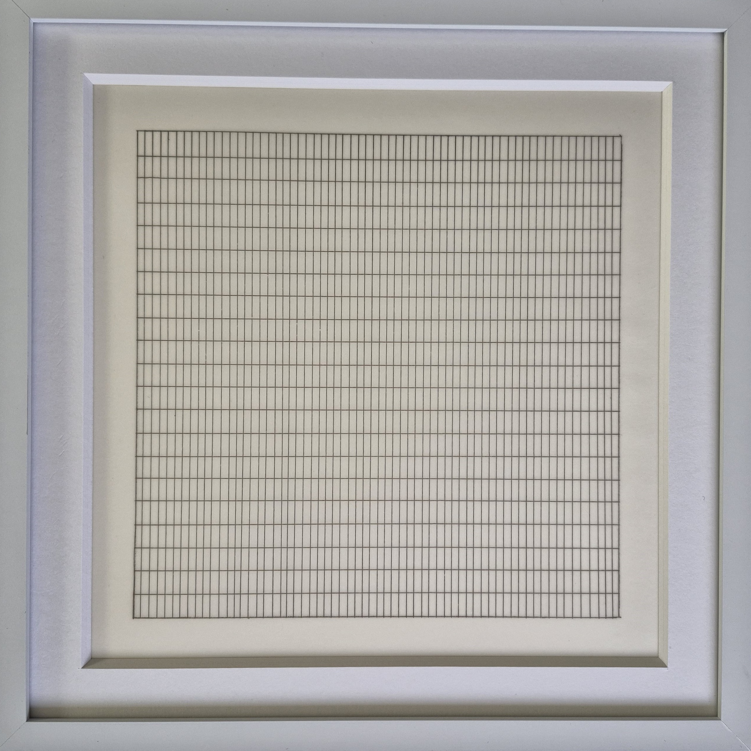 Agnes Martin – Untitled 8 (from Paintings and Drawings: 1974-1990), 1991 – Lithograph