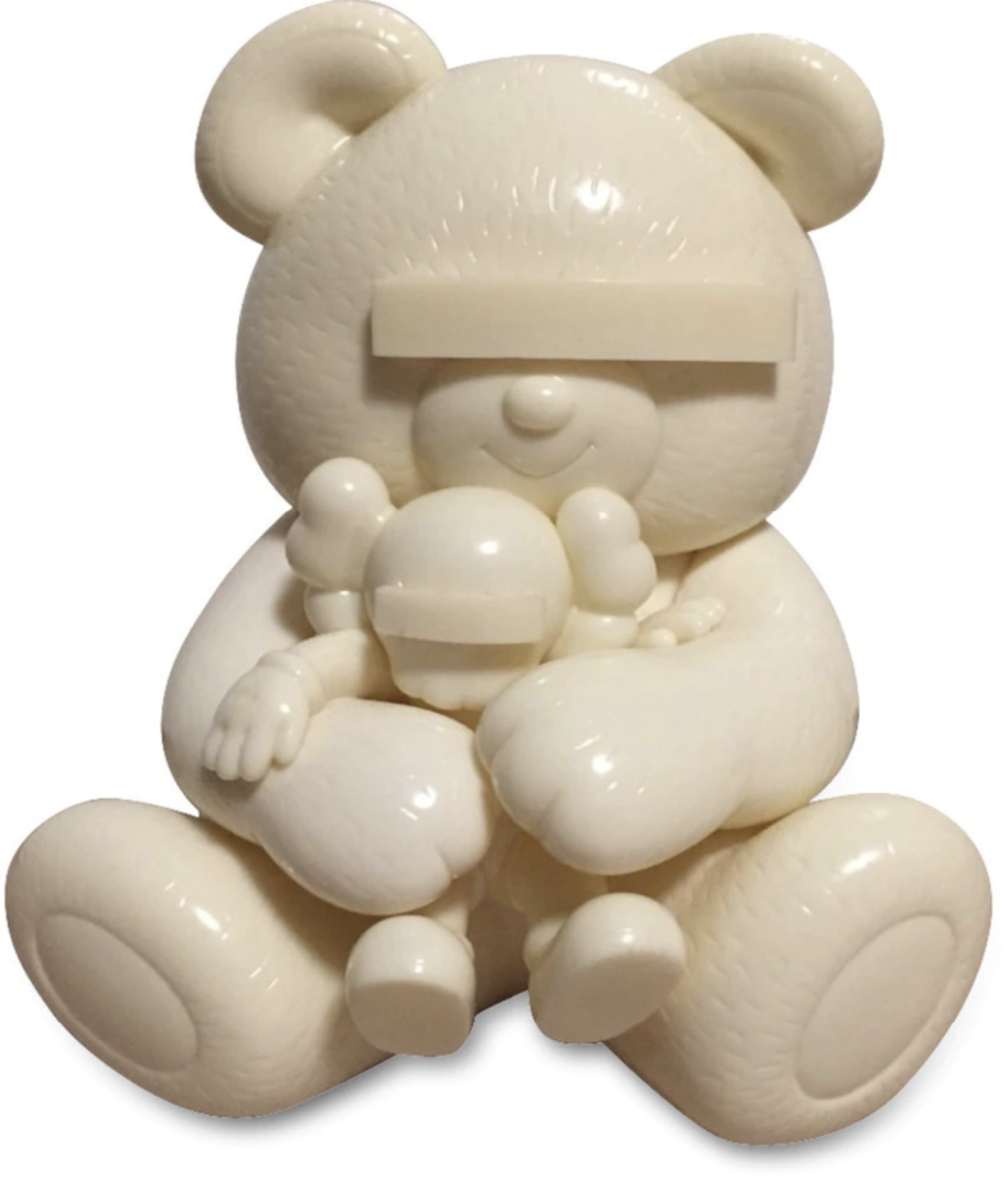 KAWS – Undercover Bear (white), 2009 – Mixed Media