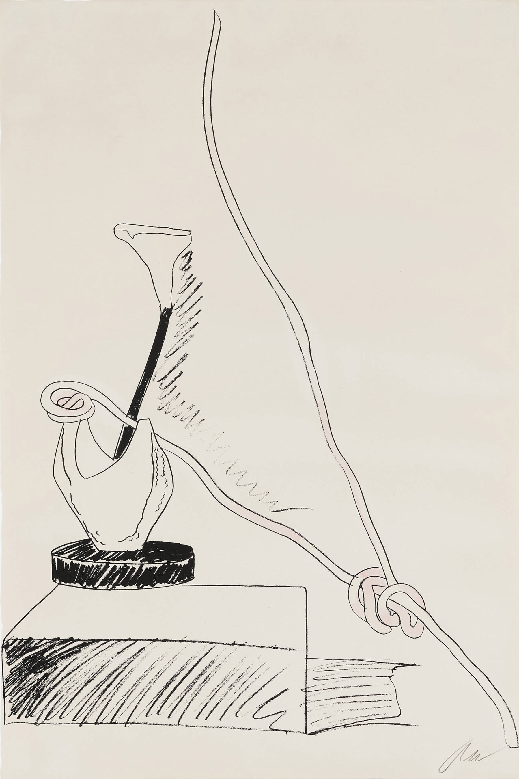 Andy Warhol – Flowers (Black and White), FS II.101, 1974 – Screen-print