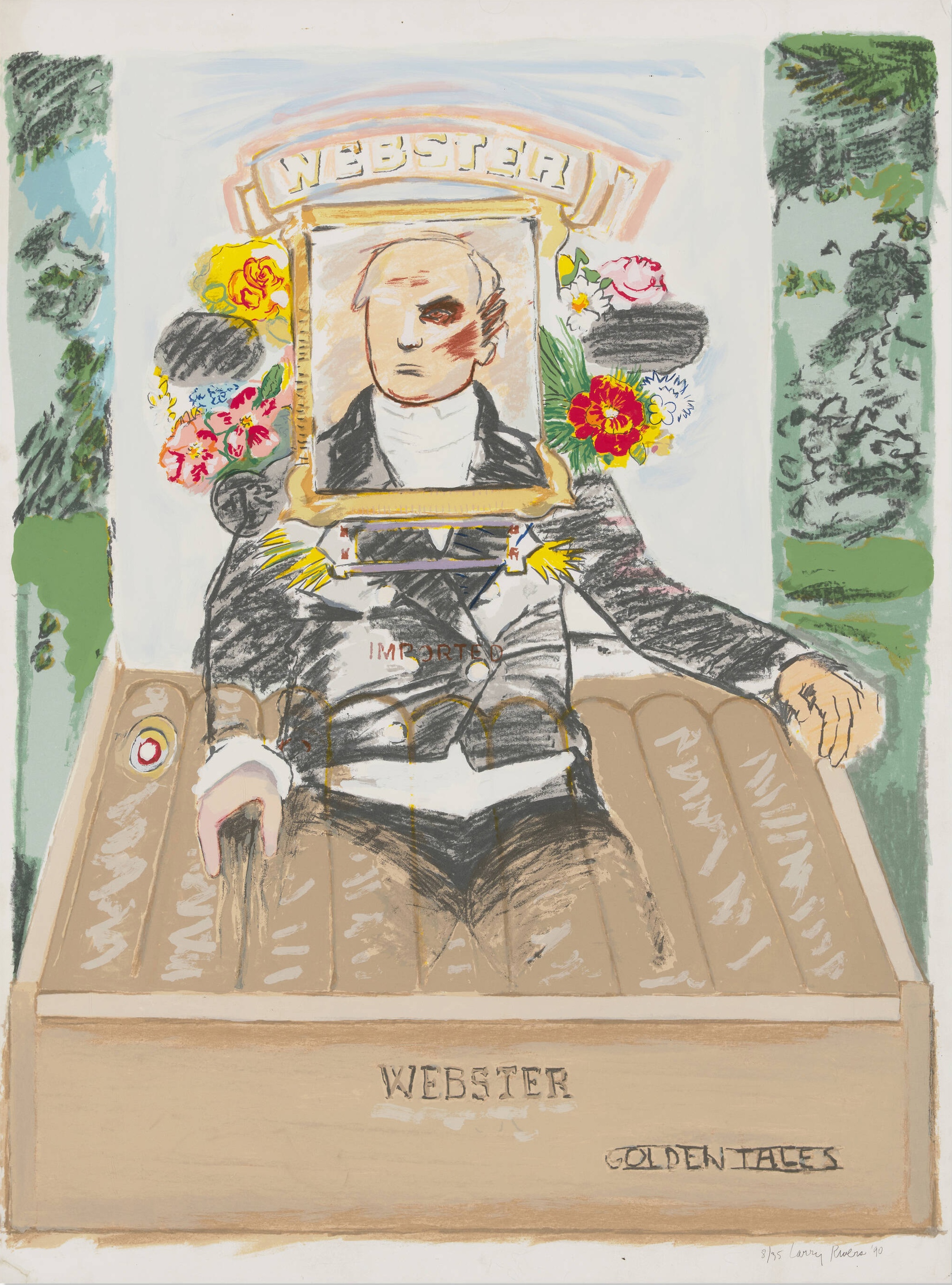 Larry Rivers – Golden Tales, 1990 – Lithographie