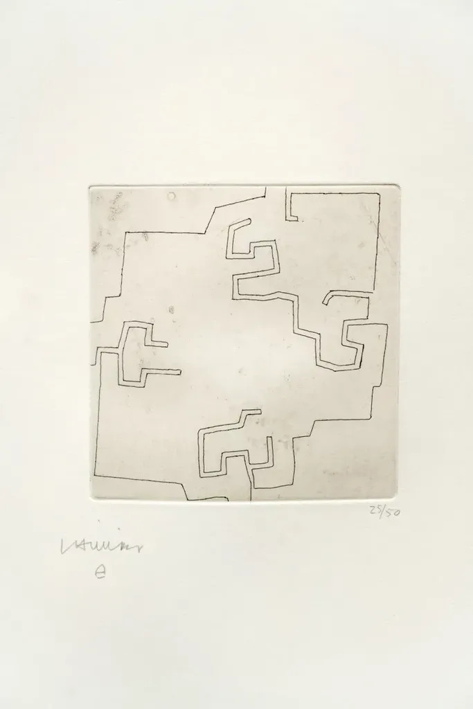 Eduardo Chillida – Enda IV. (Raza), 1976 – Gravure