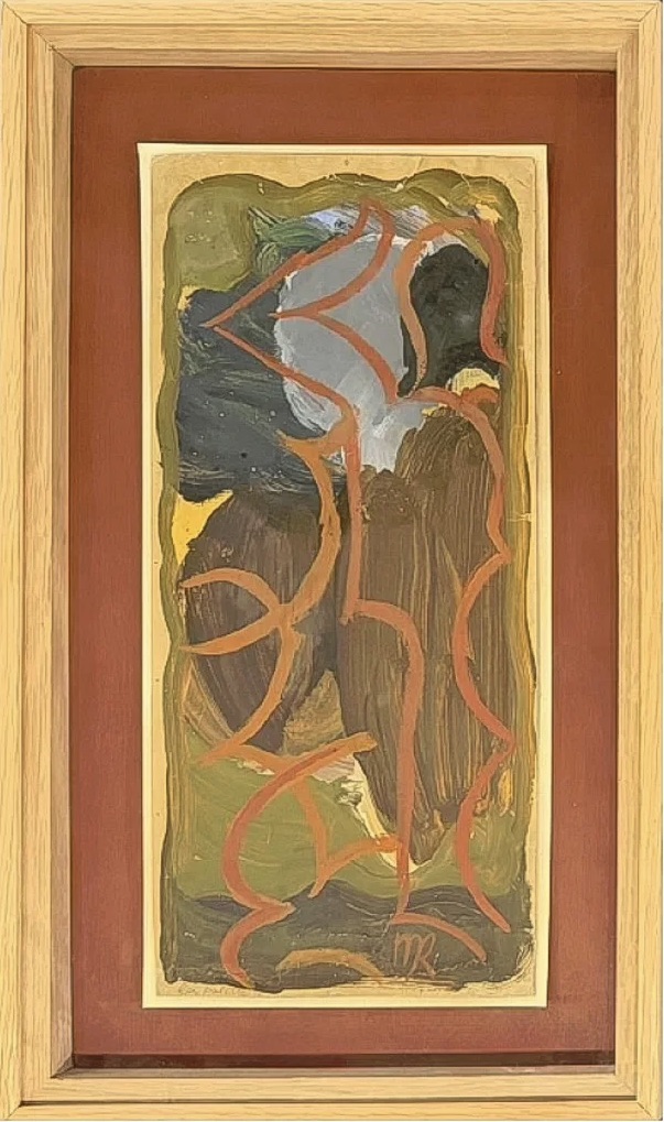Man Ray – La Palette, 1944 – Huile sur papier